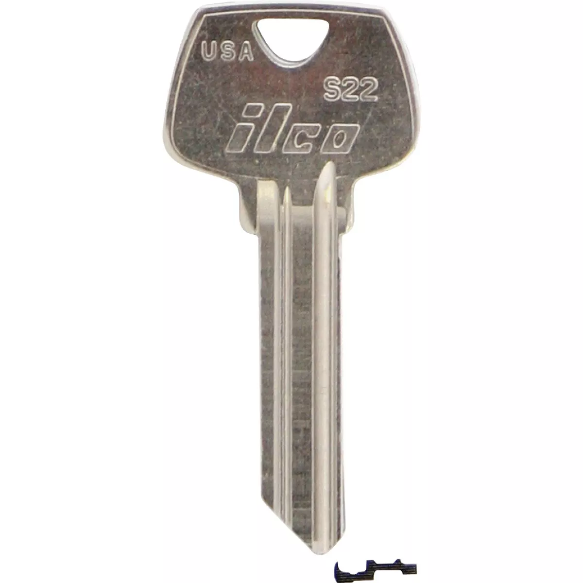 ILCO Sargent Nickel Plated House Key, S22 (10-Pack) | Do it Best