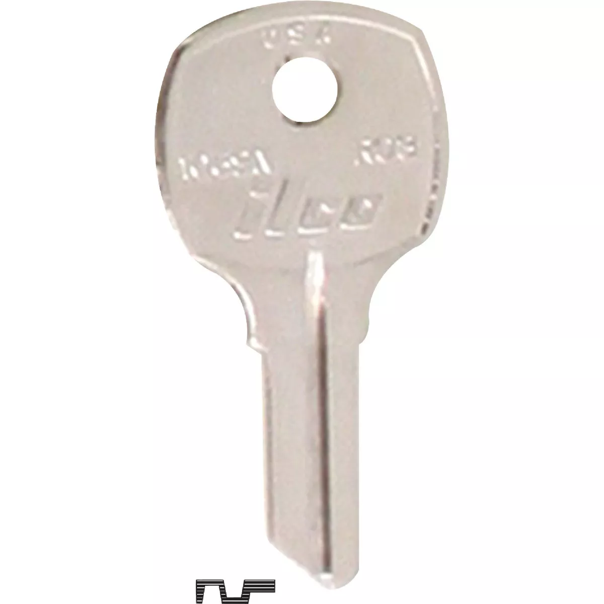 ILCO Russwin Nickel Plated File Cabinet Key RO3 / 1069N (10-Pack ...
