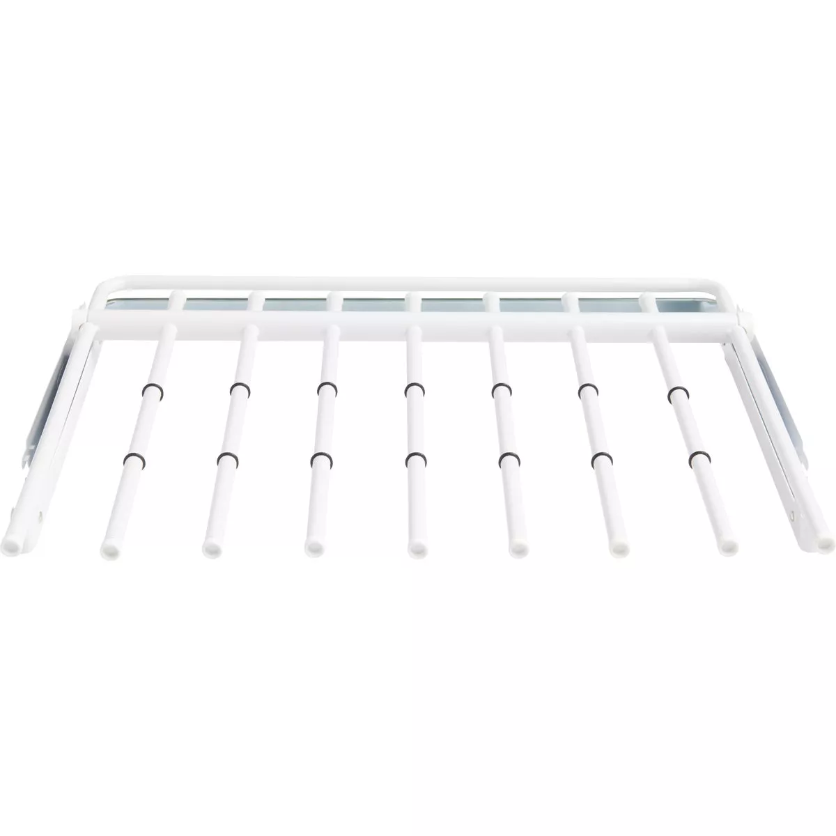 Rubbermaid Configurations White Sliding Pants Rack