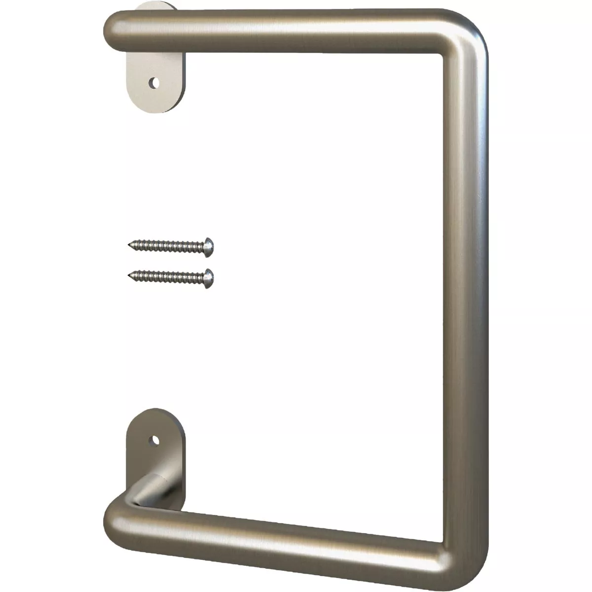 National Hardware 8 In. Satin Nickel Troy Interior Barn Door Pull