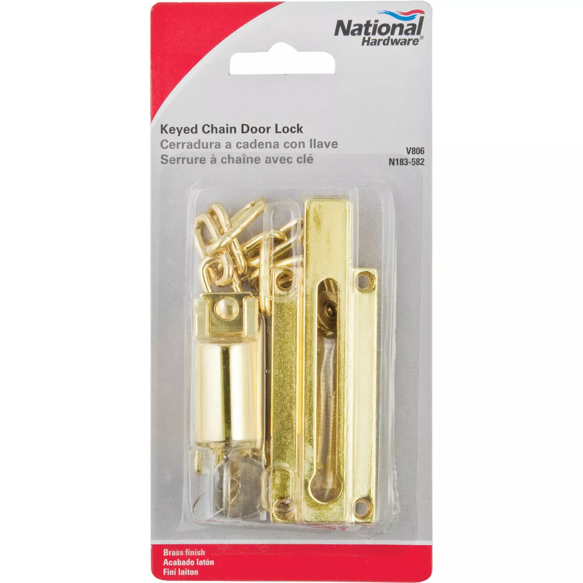 National Keyed Chain Door Lock - photo 2