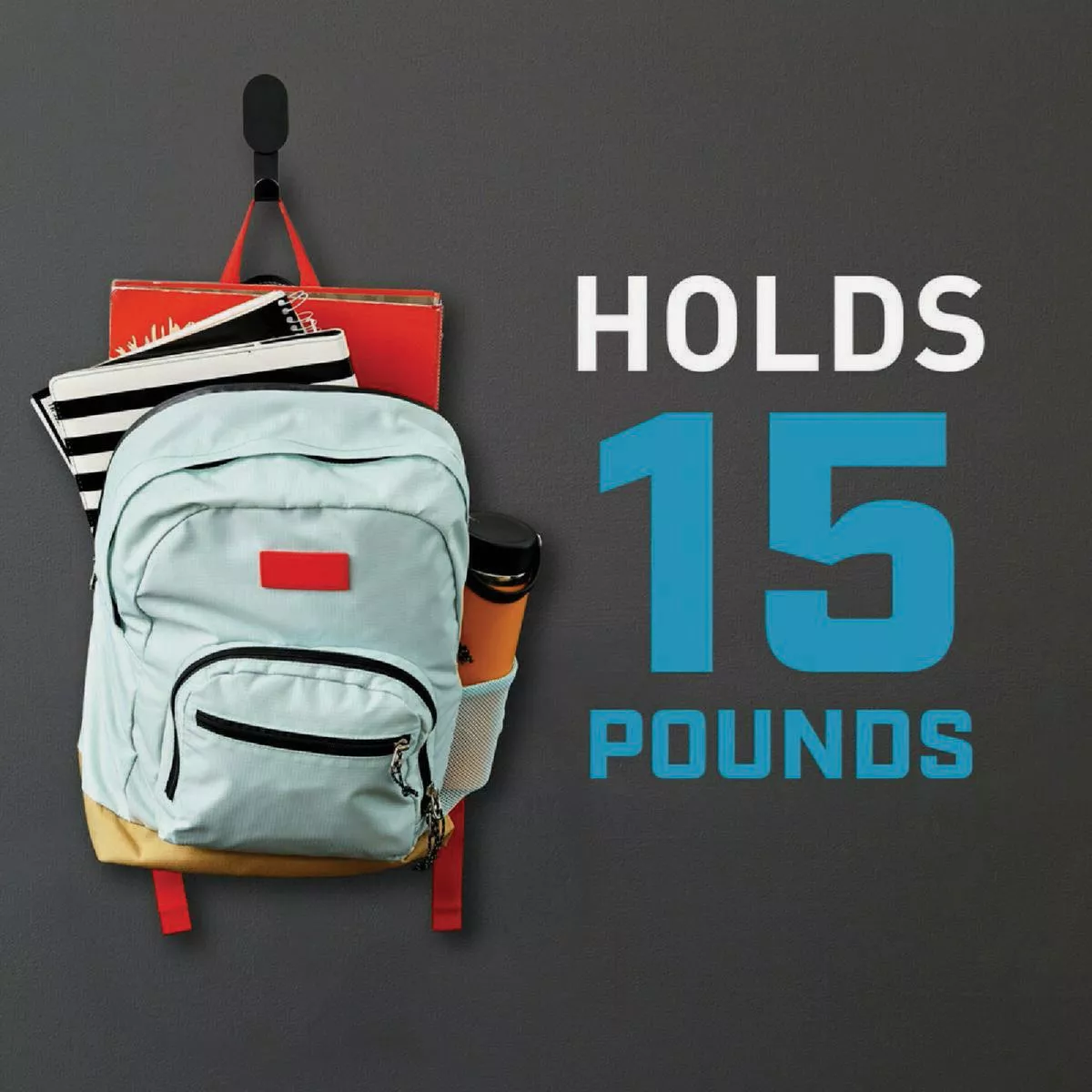 3M Claw 15 Lb. Black Drywall Hook - photo 4