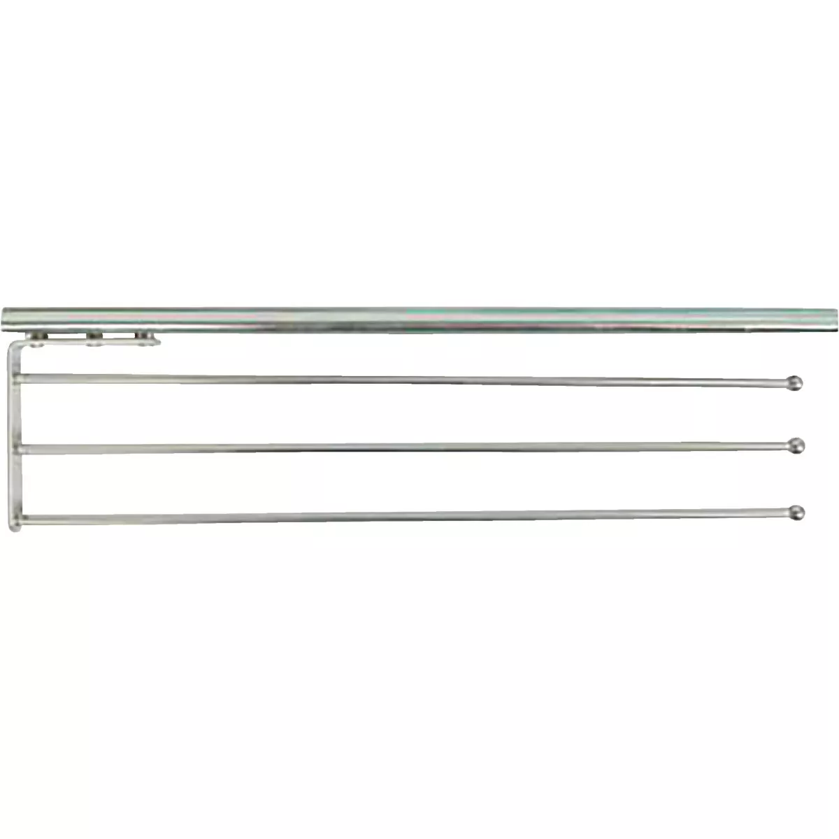 Knape & Vogt Real Solutions Heavy-Duty 18 In. Chrome Towel Bar