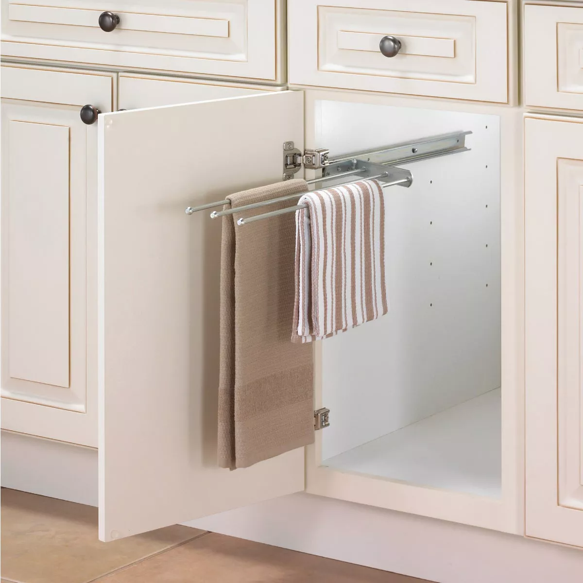 Knape & Vogt Real Solutions Heavy-Duty 18 In. Chrome Towel Bar - photo 2