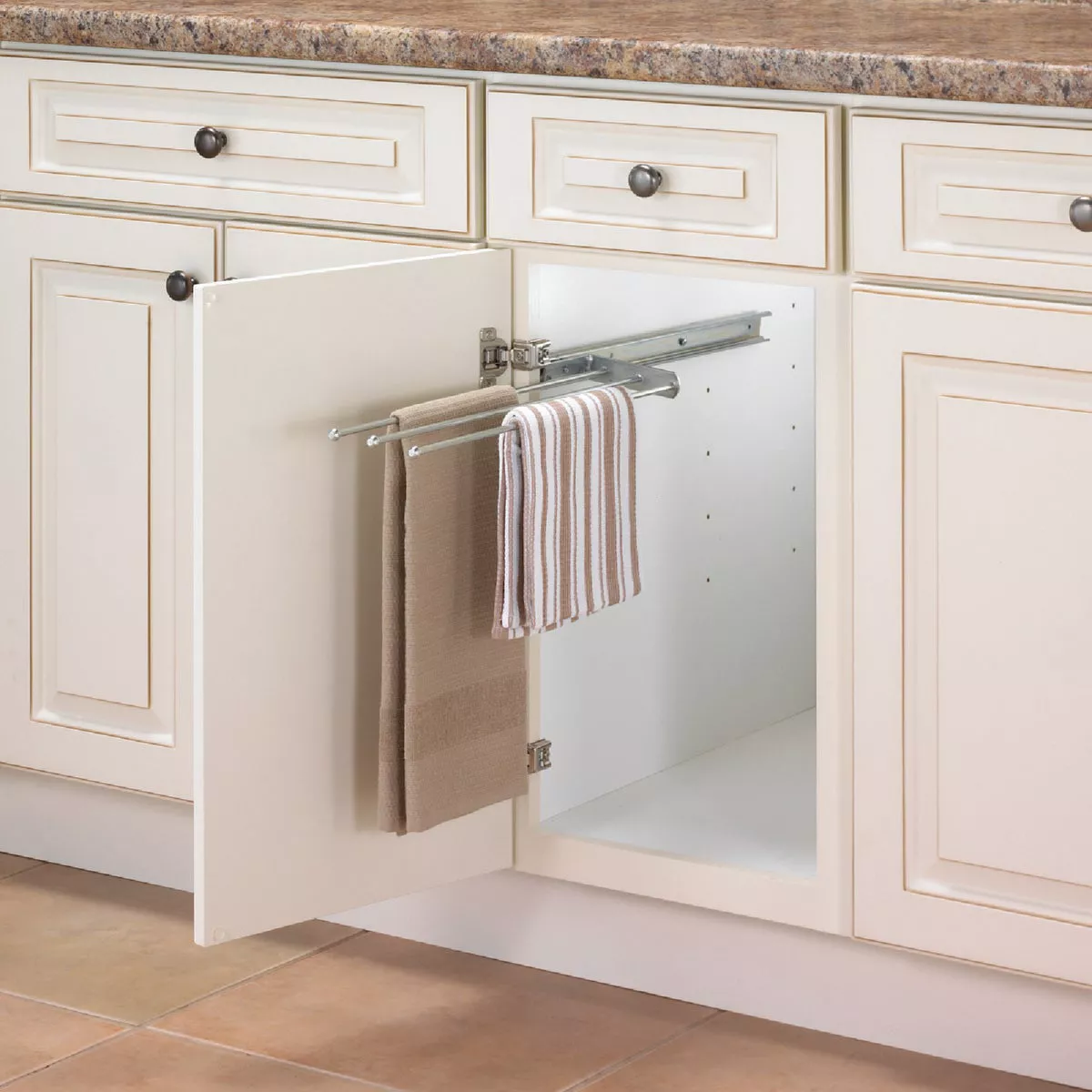 Knape & Vogt Real Solutions Heavy-Duty 18 In. Chrome Towel Bar - photo 3