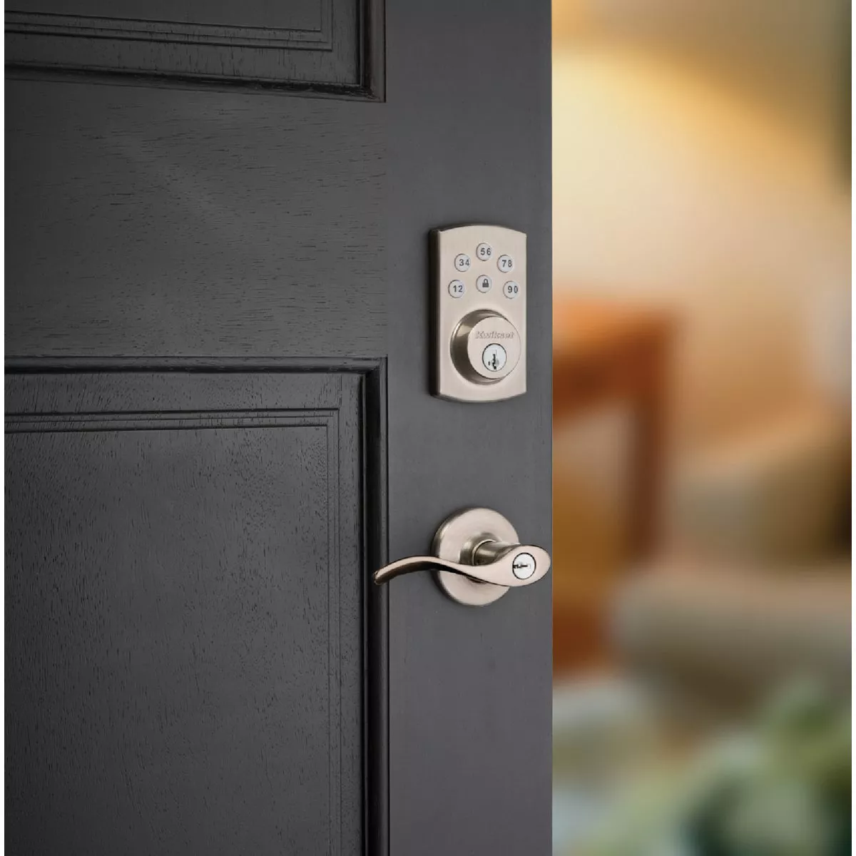 Kwikset Powerbolt 2 Satin Nickel Touchpad Electronic Deadbolt - photo 2