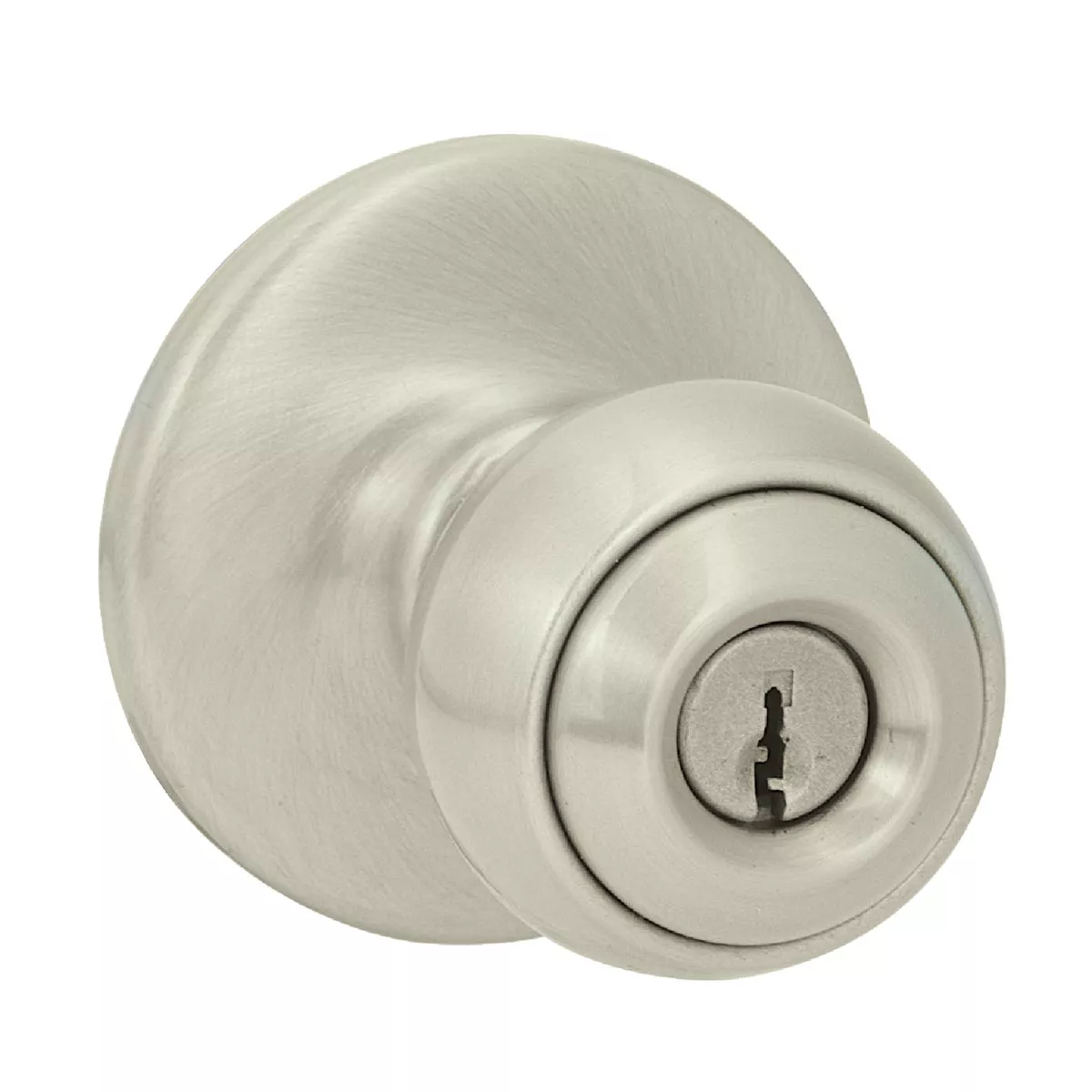 Kwikset Polo Satin Nickel Entry Door Knob