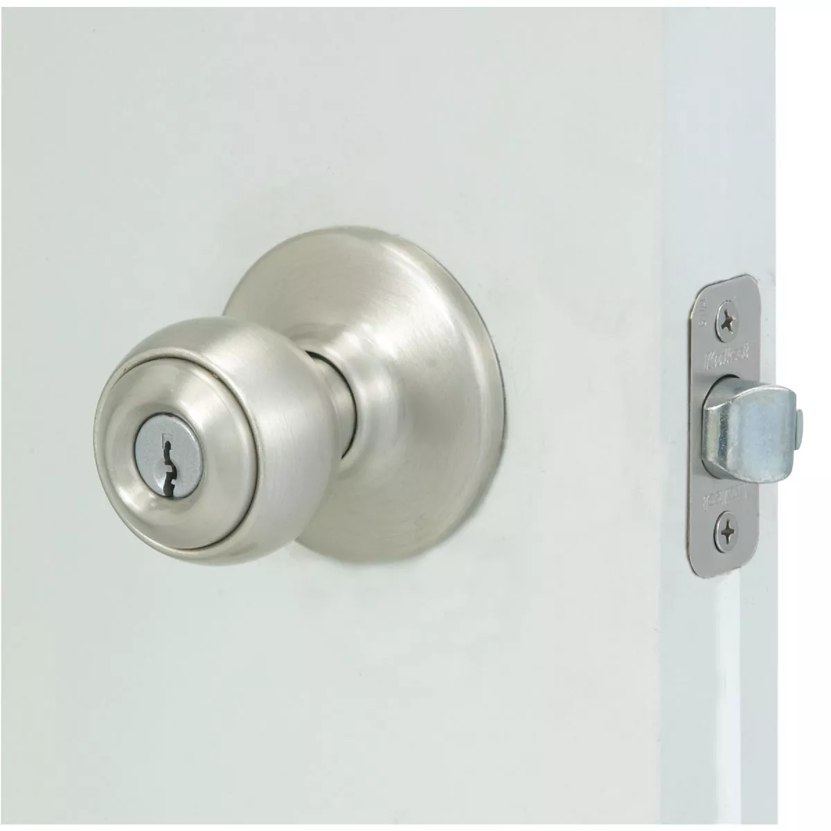 Kwikset Polo Satin Nickel Entry Door Knob - photo 2