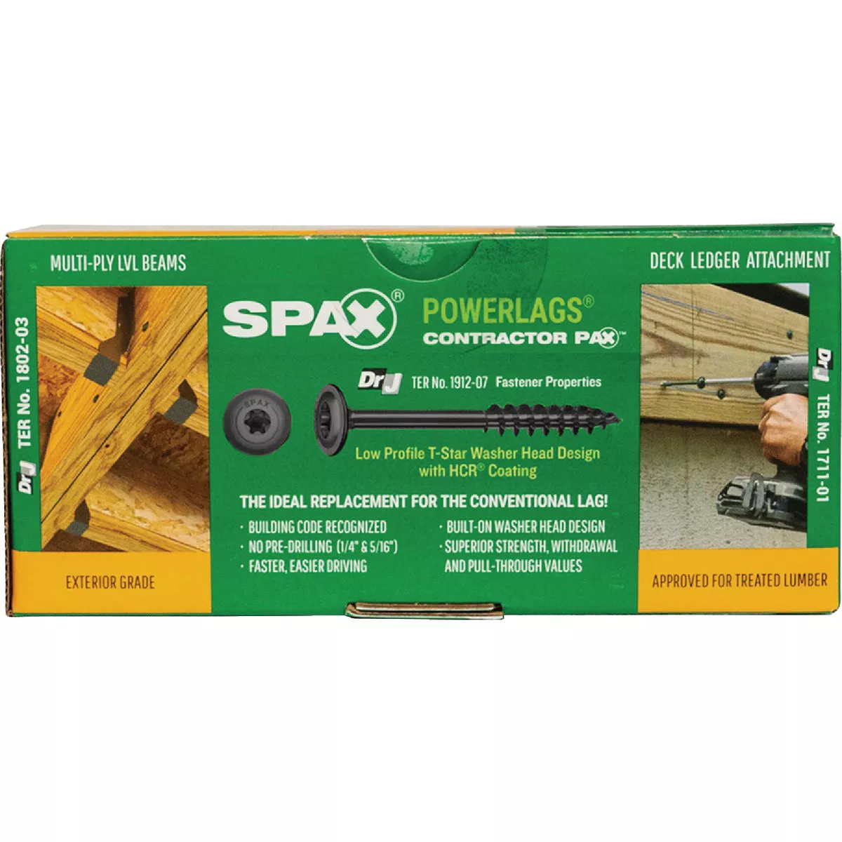 SPAX Powerlag 5/16 In. x 5 In. T40 Washer Head HCR (Exterior Rated) Lag Screw (50 Ct.) - photo 5