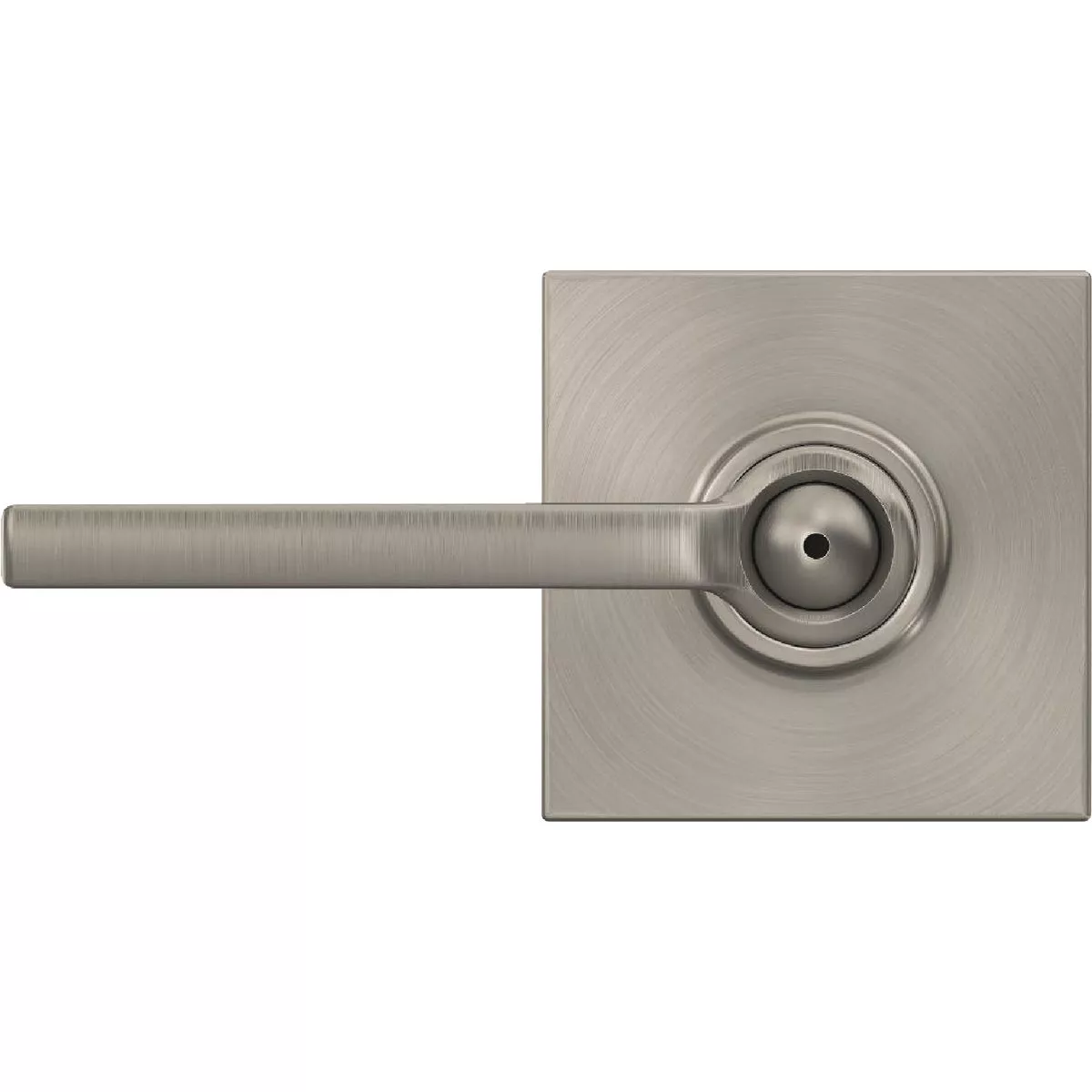 Schlage F Series Latitude Lever Collins Satin Nickel Bed & Bath Lock