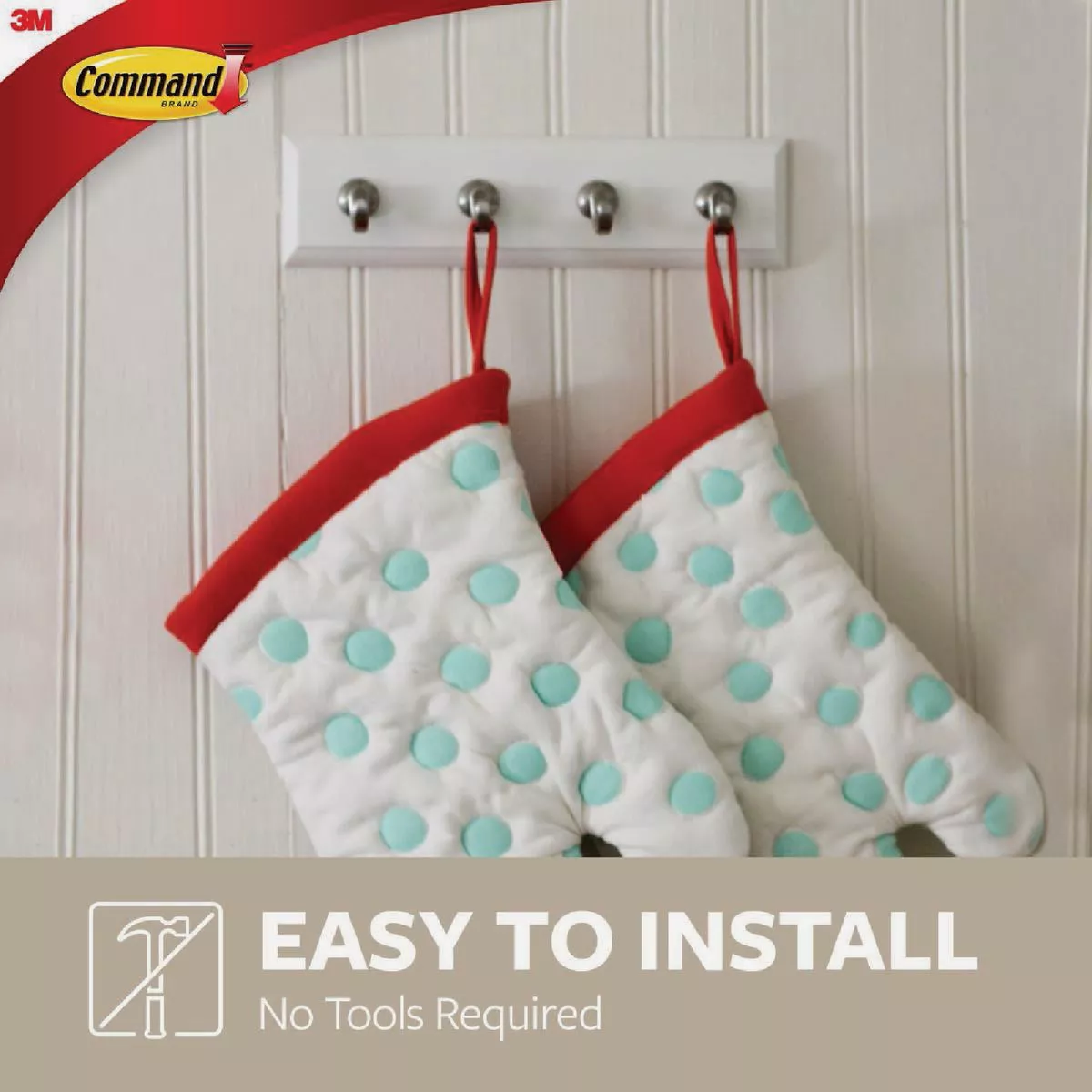 Command Quartz Adhesive Key Rail, 6 Strips - photo 2