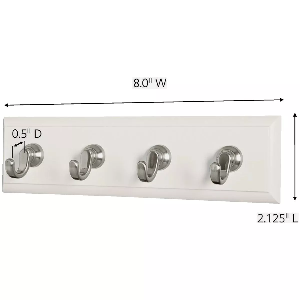 Command Quartz Adhesive Key Rail, 6 Strips - photo 7