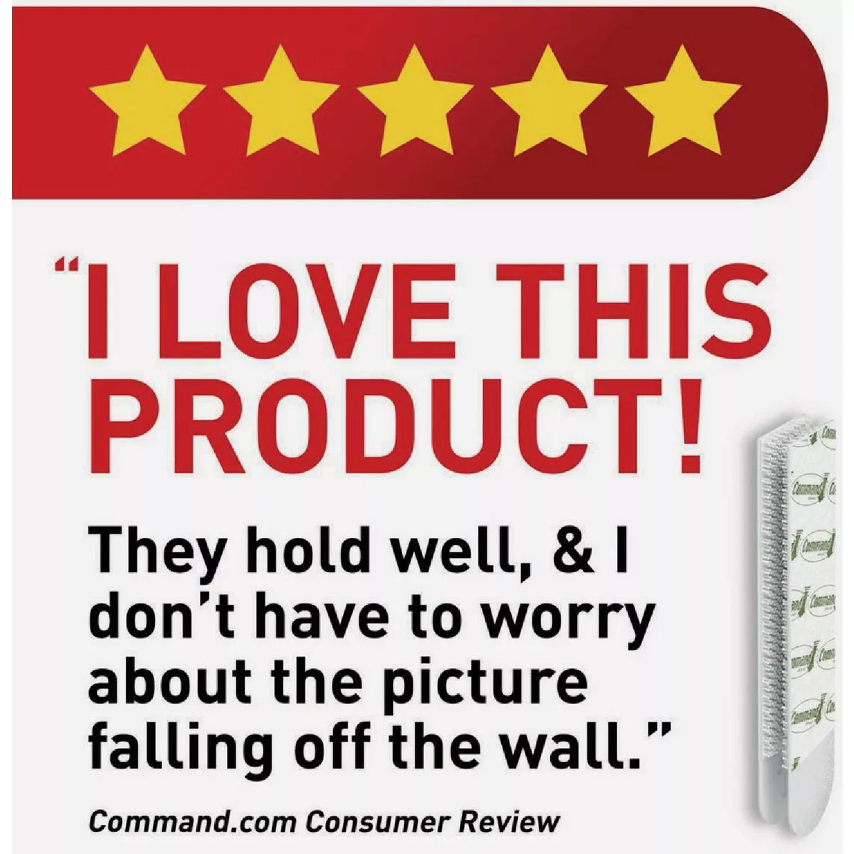 Command 16 Lb. Black Picture Hanging Strips Value Pack, 12 Sets of Strips - photo 6