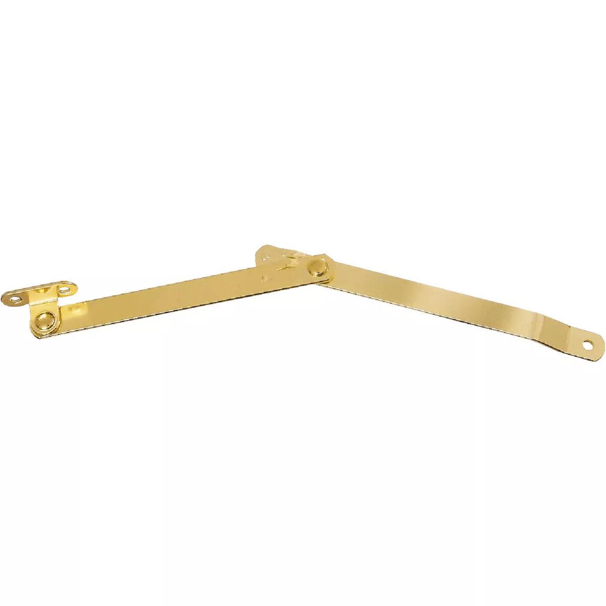 National Hardware Steel Brass Left Handed Table Leg Support