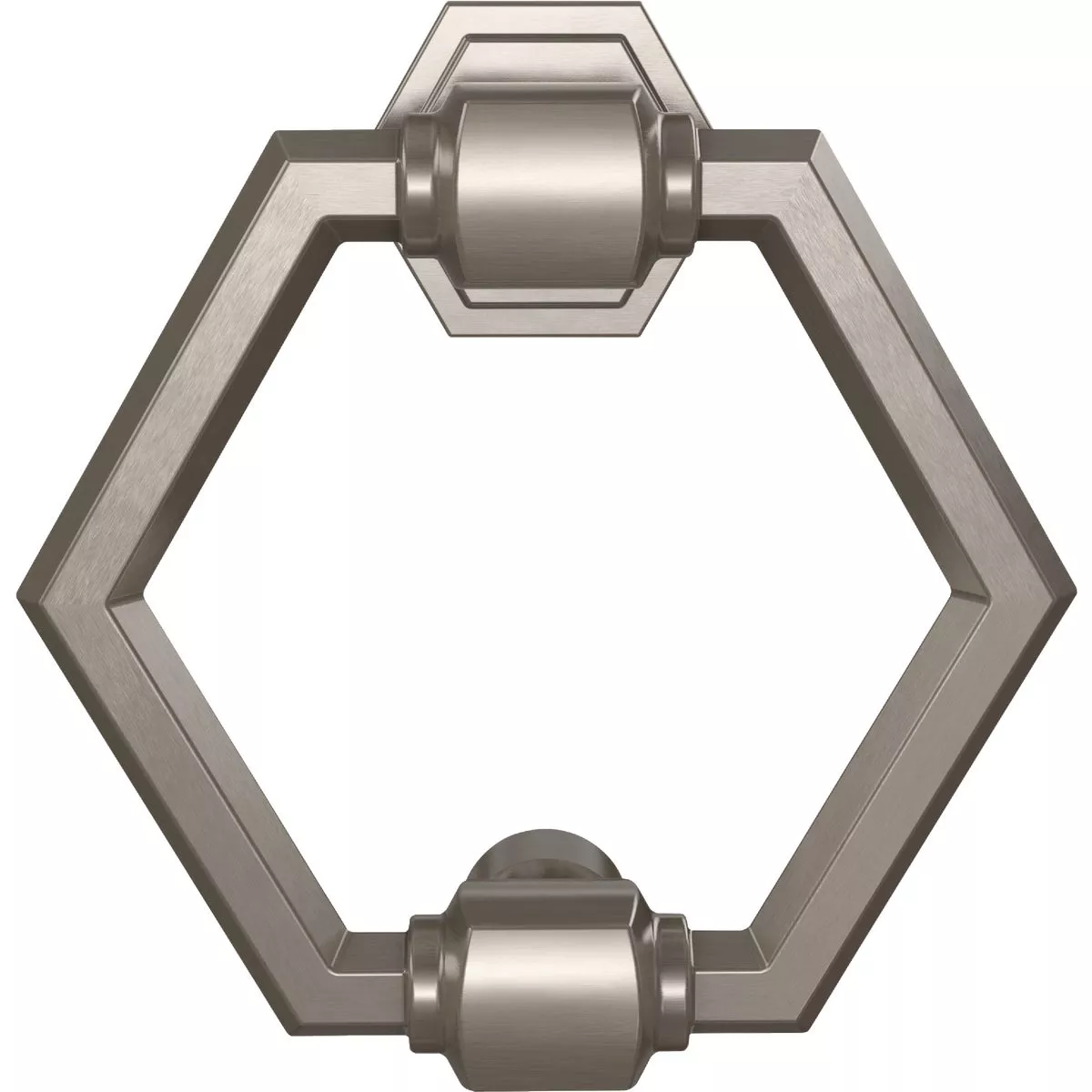 National Hardware Powell 4 In. Satin Nickel Door Knocker