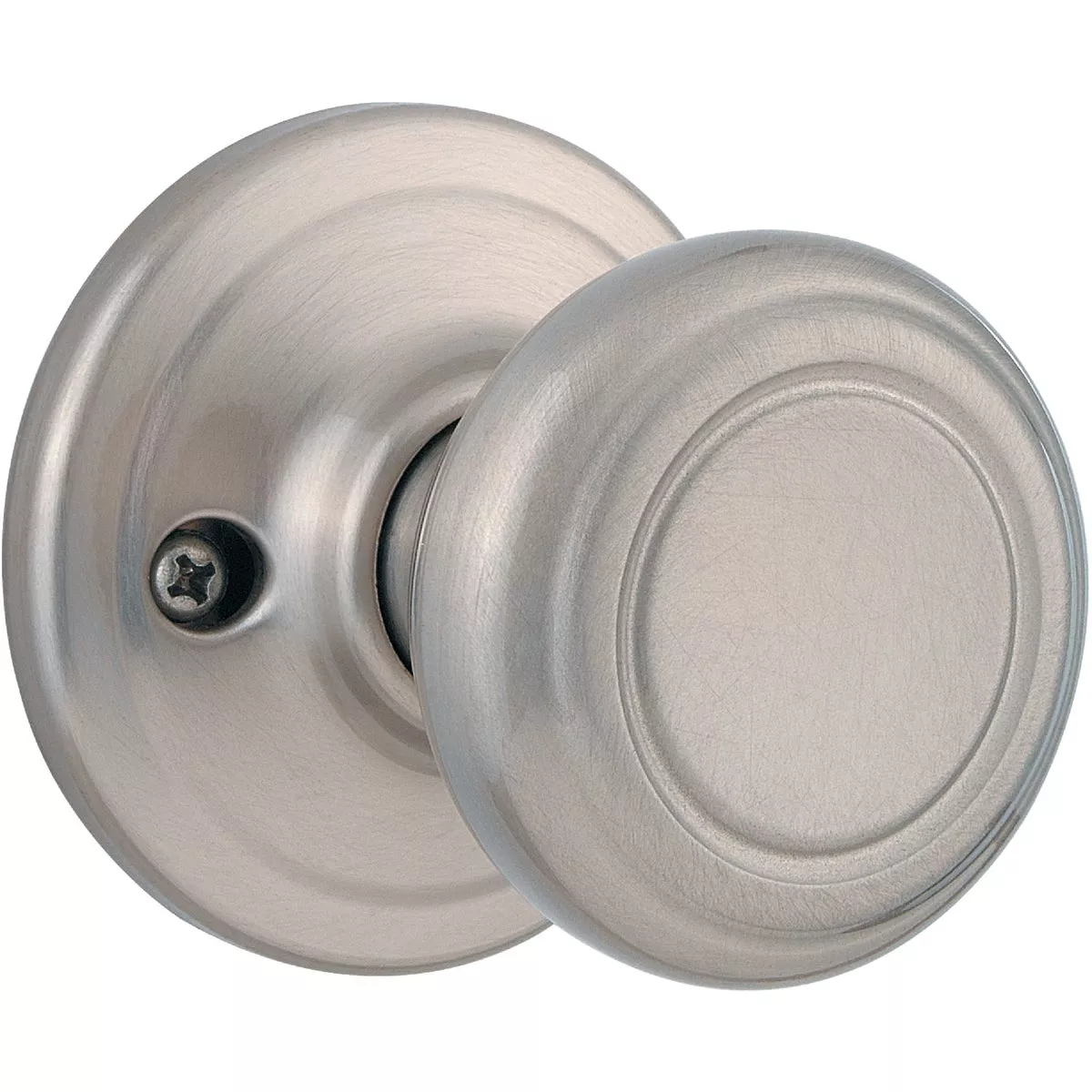 Kwikset Signature Series Satin Nickel Cameron Dummy Door Knob