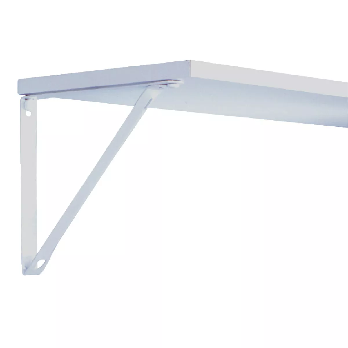 John Sterling Closet-Pro 11 In. D. x 9 In. H. White Steel Fixed Shelf Bracket - photo 2