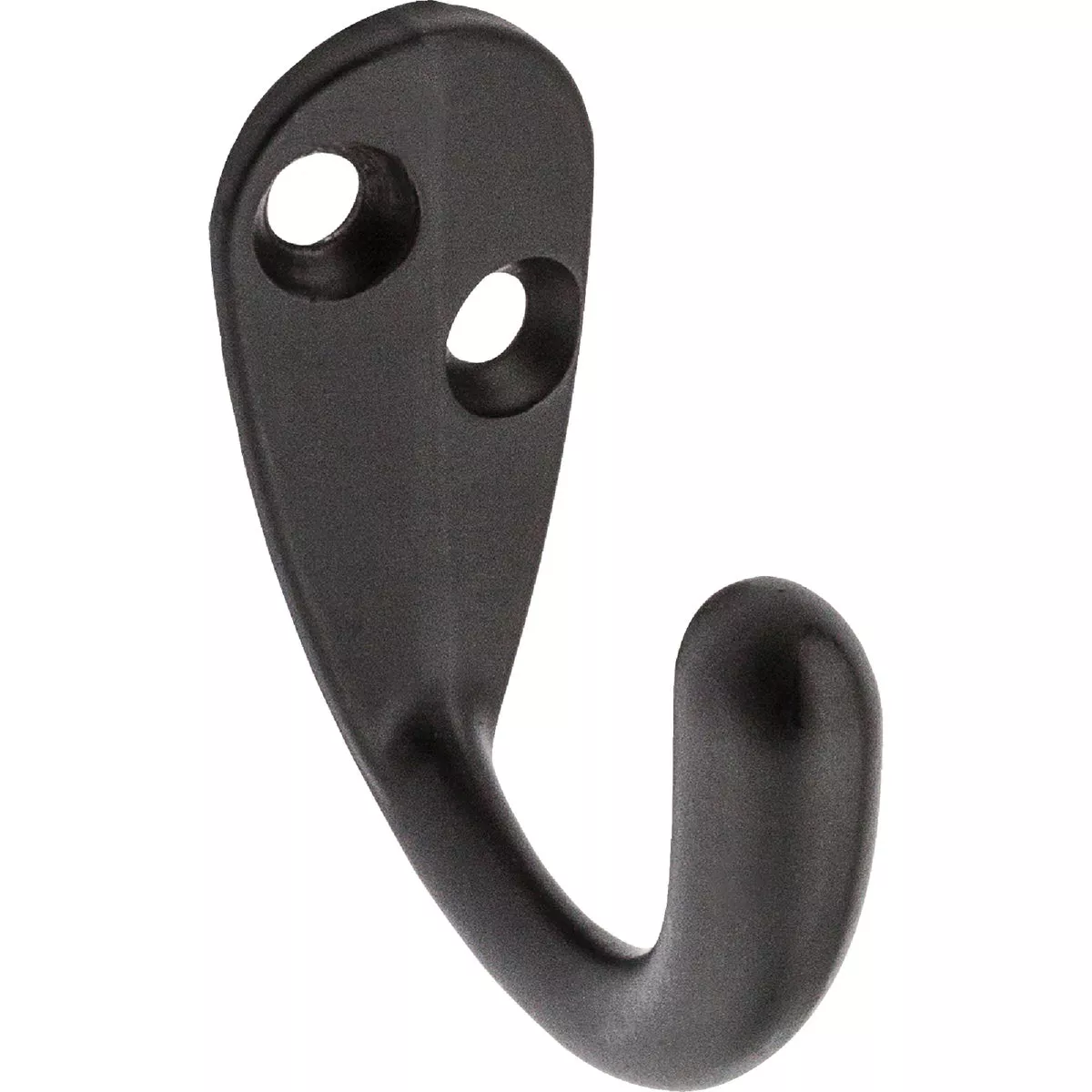 National Hardware Oil Rubbed Bronze Single Clothes Hook (2-Pack)