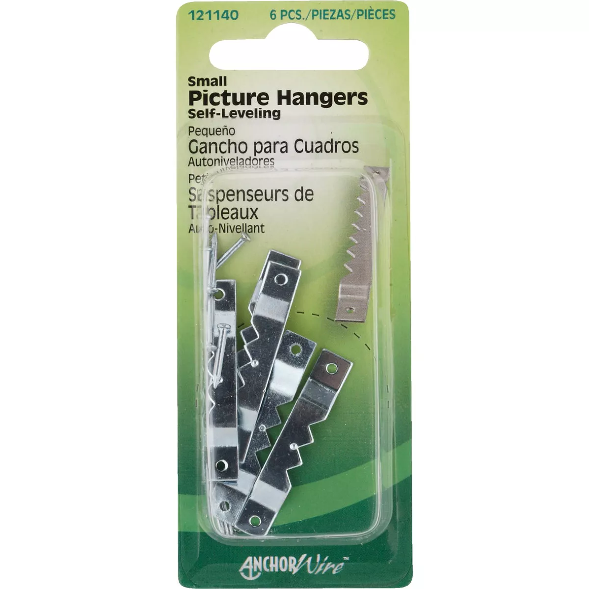 Hillman Anchor Wire Small Sawtooth Hangers (6 Count) - photo 2