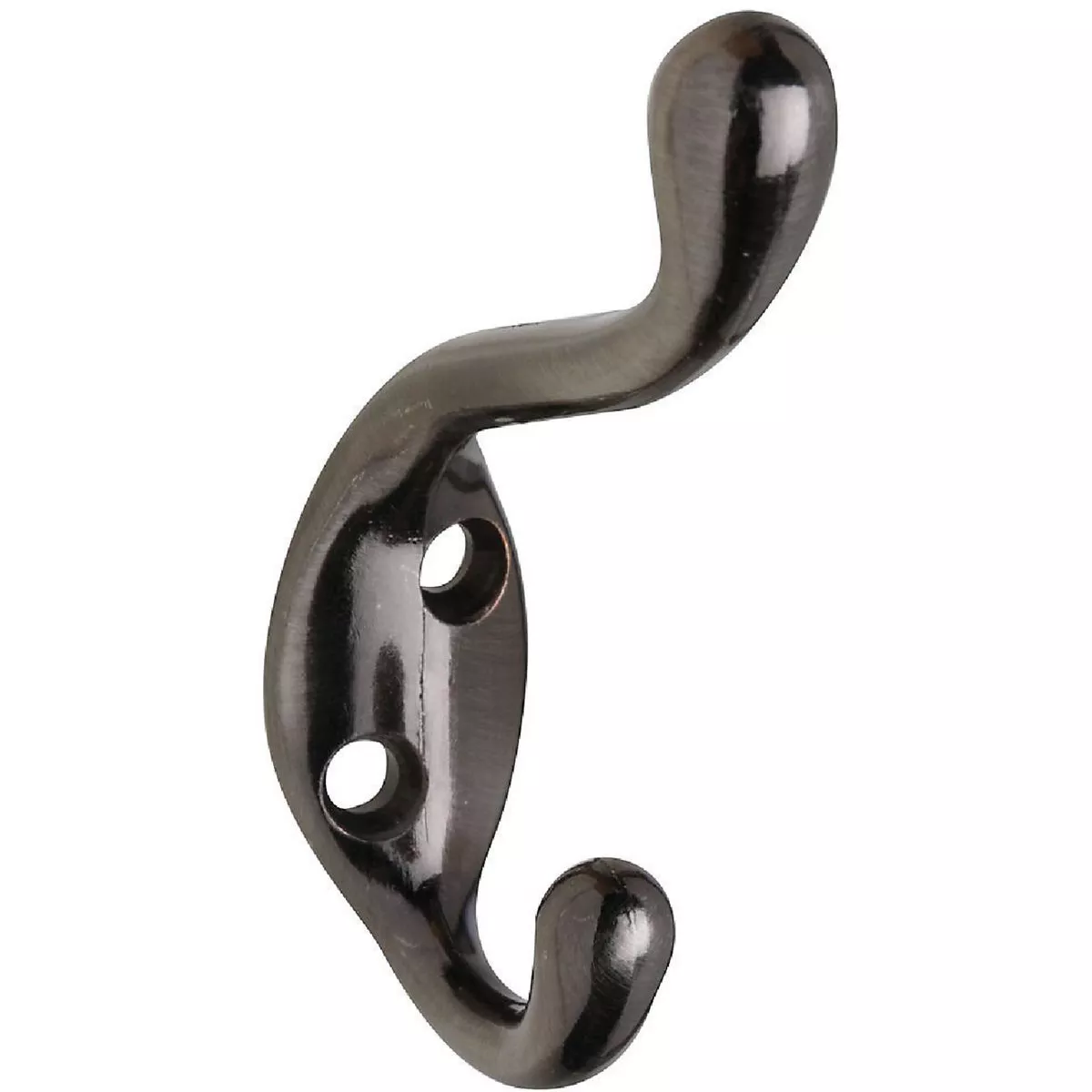 National Heavy-Duty Pewter Coat and Hat Wardrobe Hook