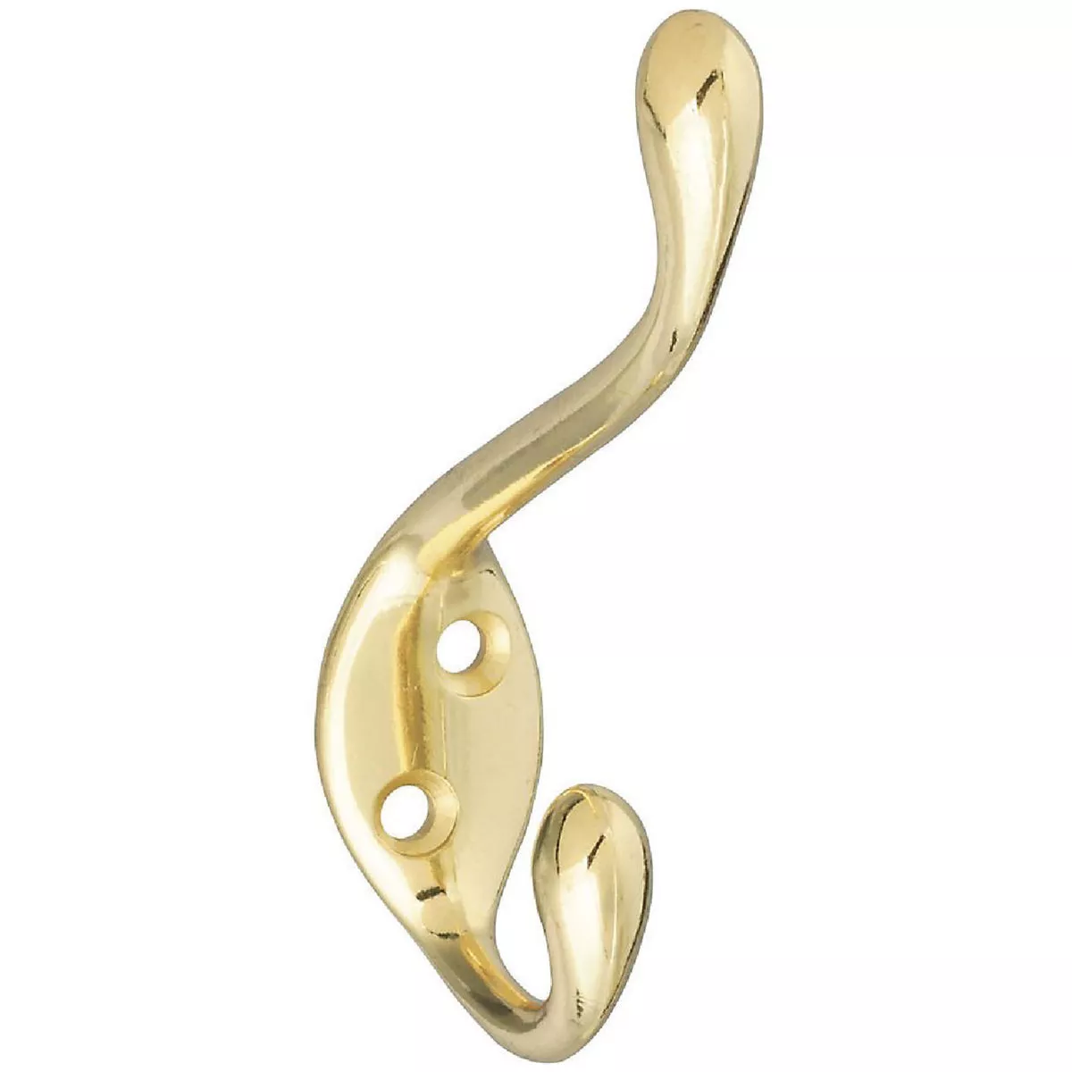 National Heavy-Duty Brass Clothes Wardrobe Hook