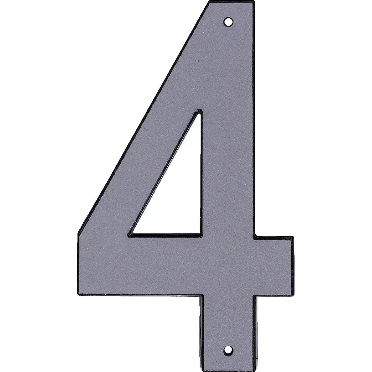 Hy-Ko 4 In. Reflective Plastic Number 4