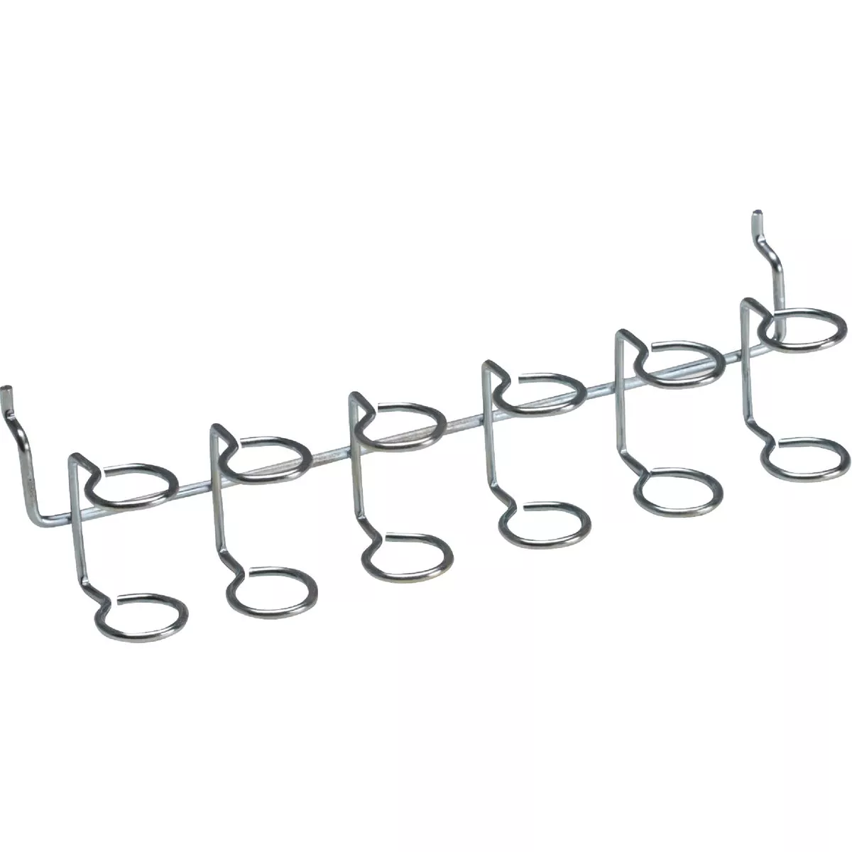 Zinc-Plated Wire 2.4 In. W. x 9.5 In. L. x 2.6 In. D. Tool Holder Hook