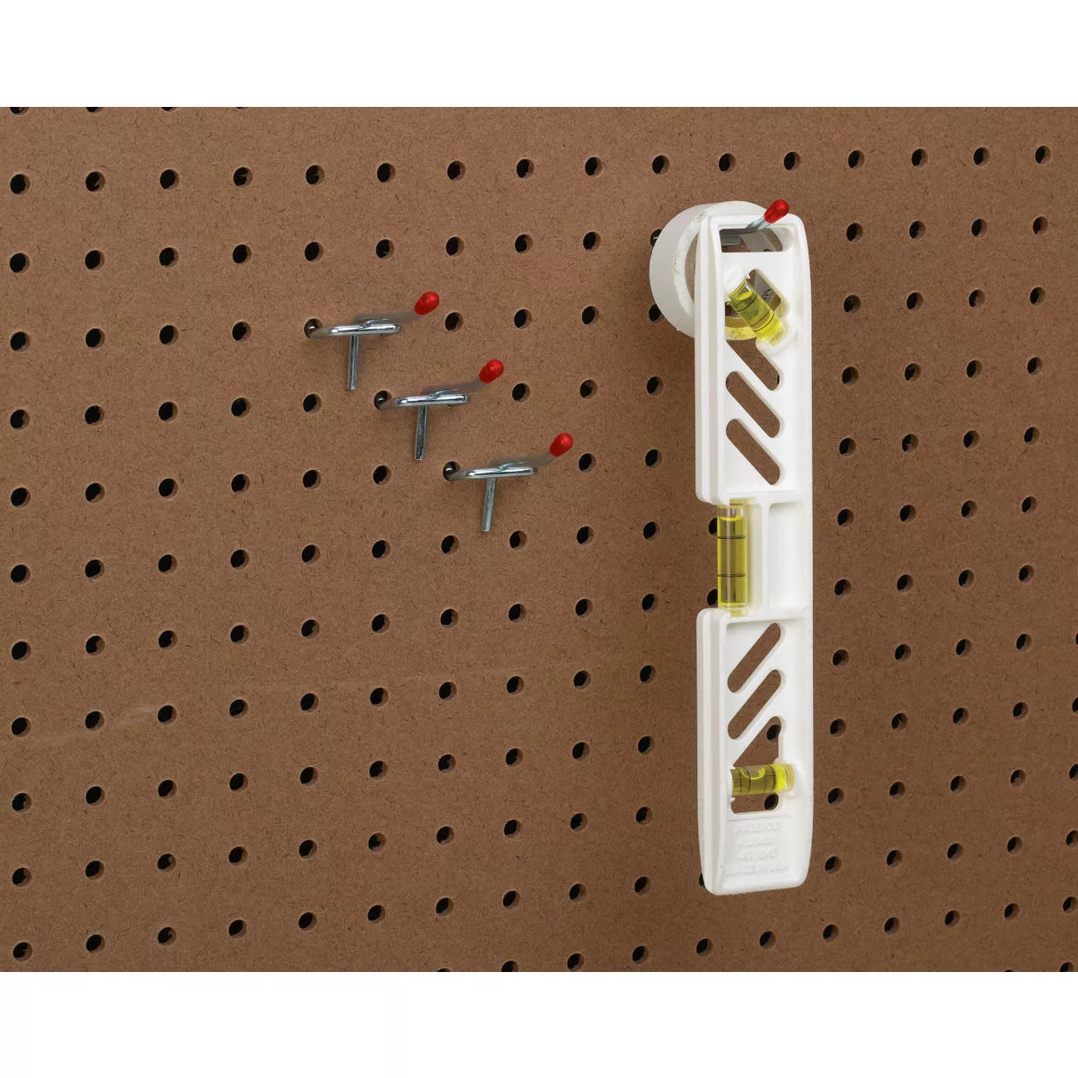2 In. Light Duty Safety Tip Straight Pegboard Hook (4-Count) - photo 2