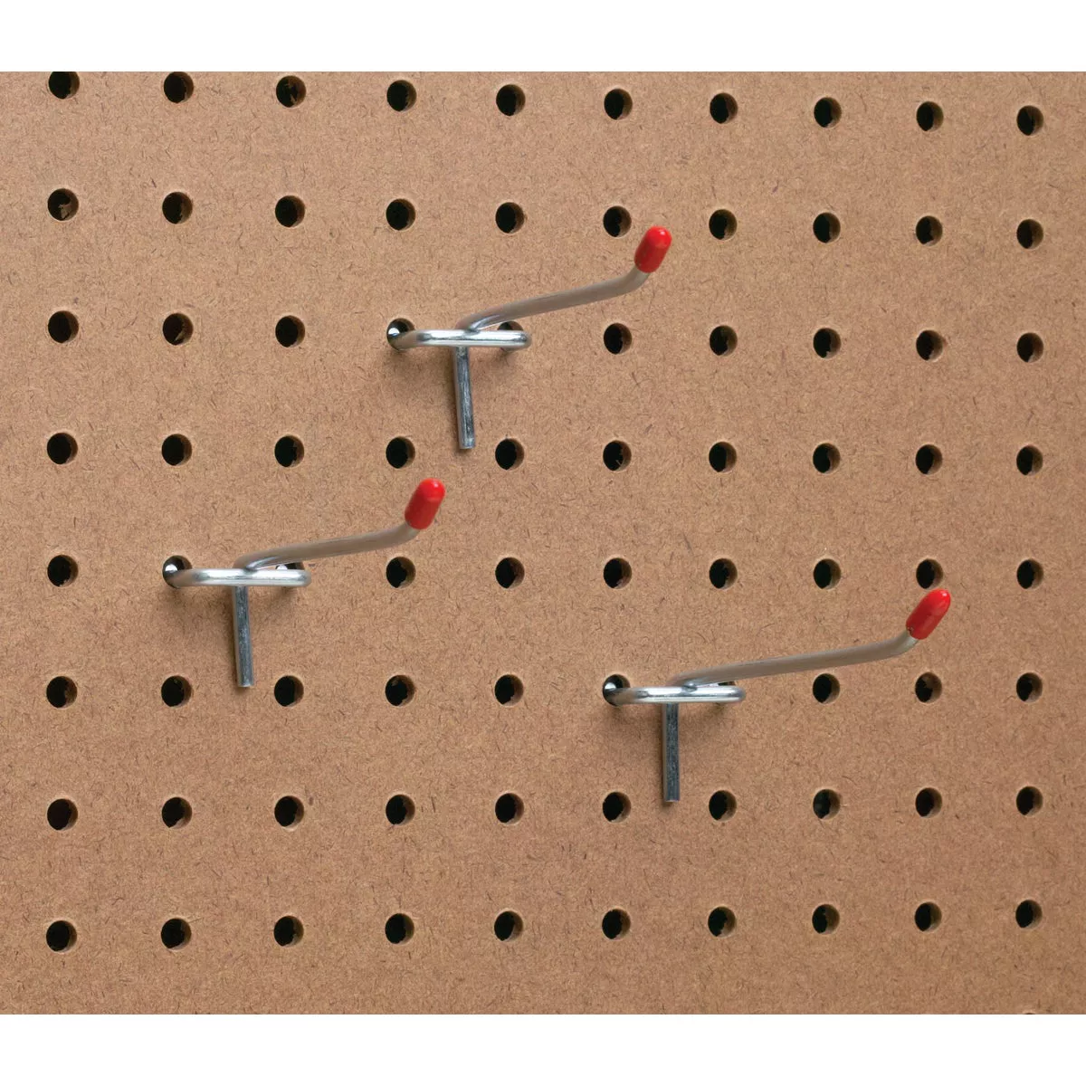 4 In. Light Duty Safety Tip Straight Pegboard Hook (3-Count) - photo 4