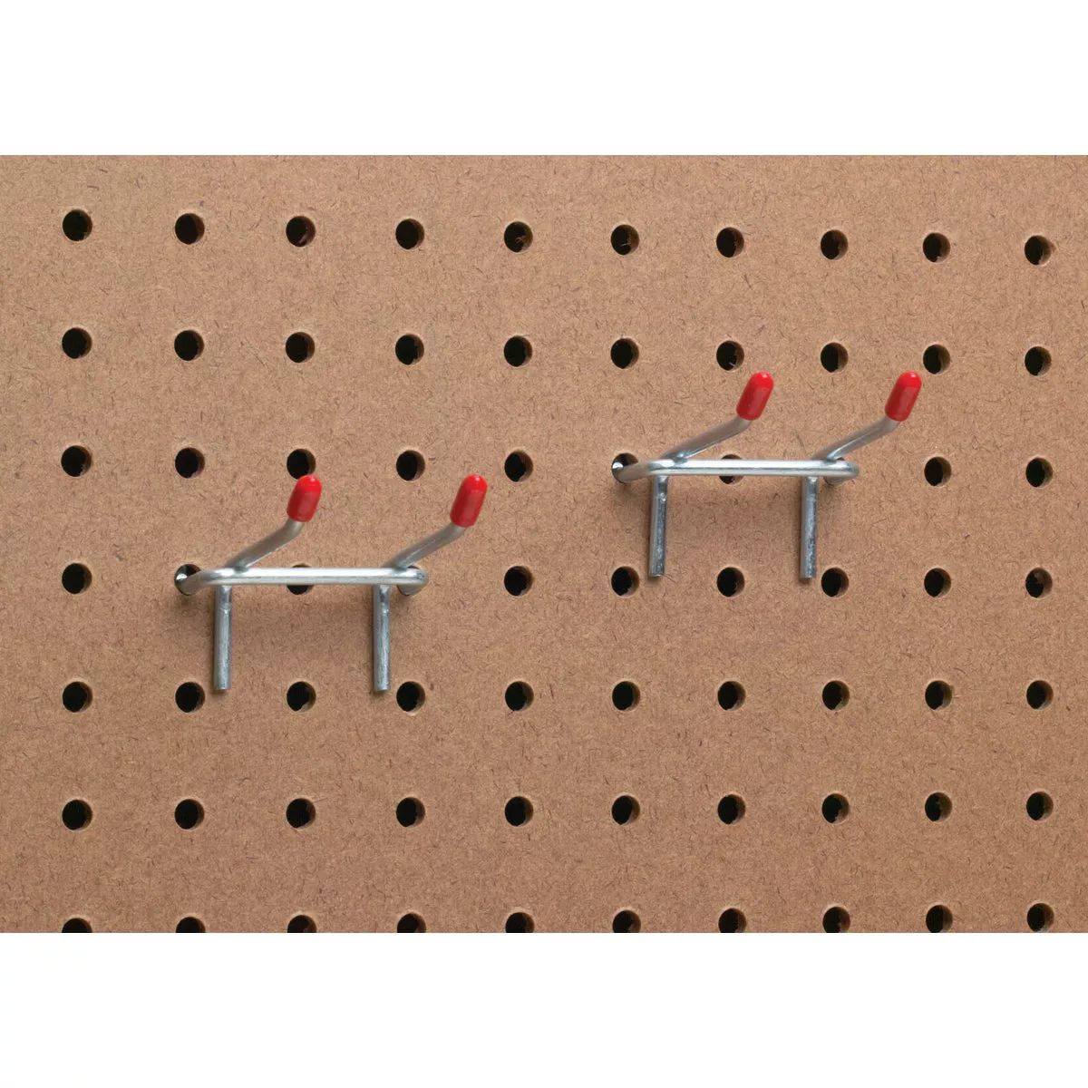 2 In. Double Arm Safety Tip Straight Pegboard Hook (2-Count) - photo 3