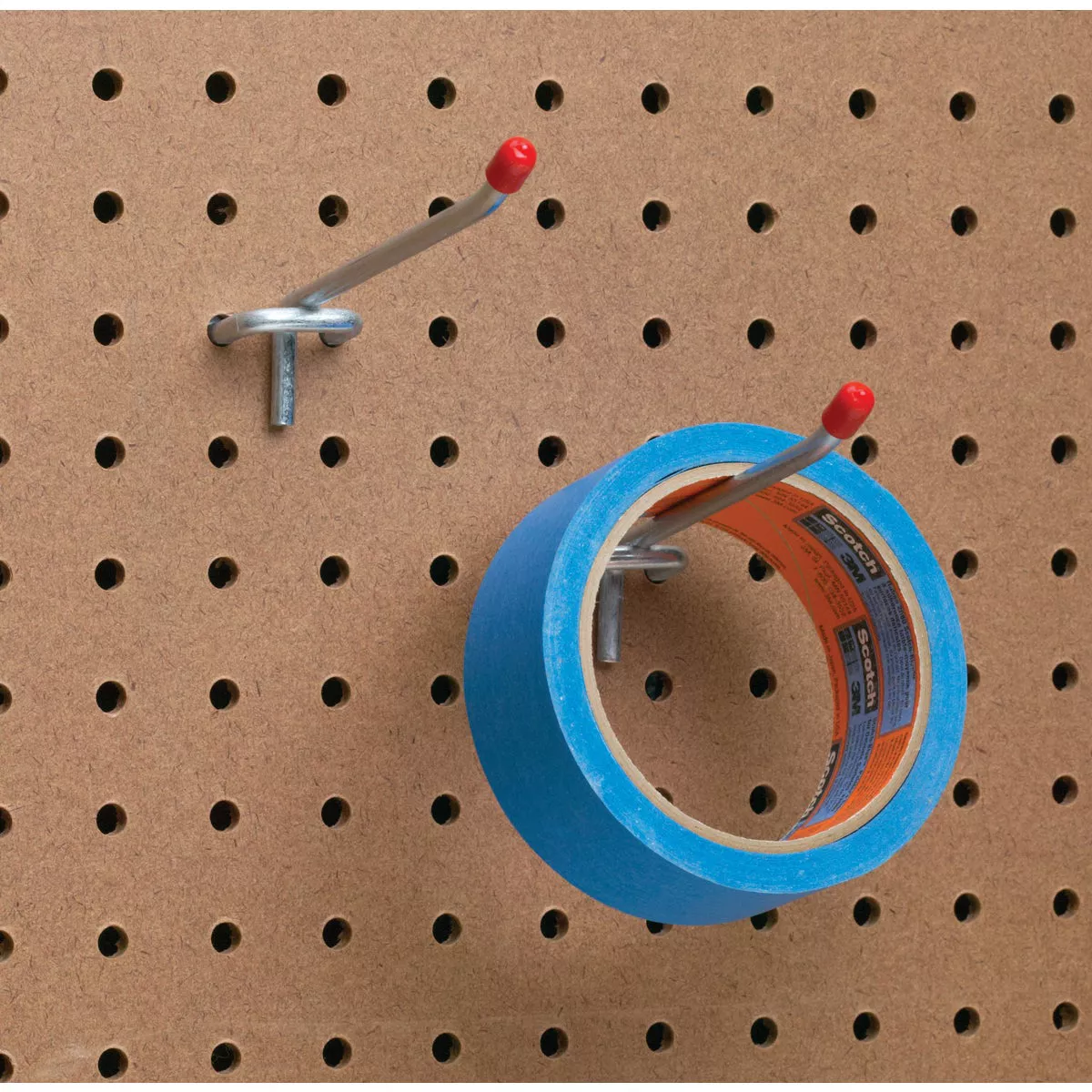 4 In. Medium Duty Safety Tip Straight Pegboard Hook (2-Count) - photo 3