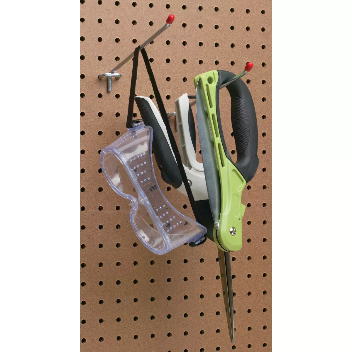 8 In. Medium Duty Safety Tip Straight Pegboard Hook (2-Count) - photo 2