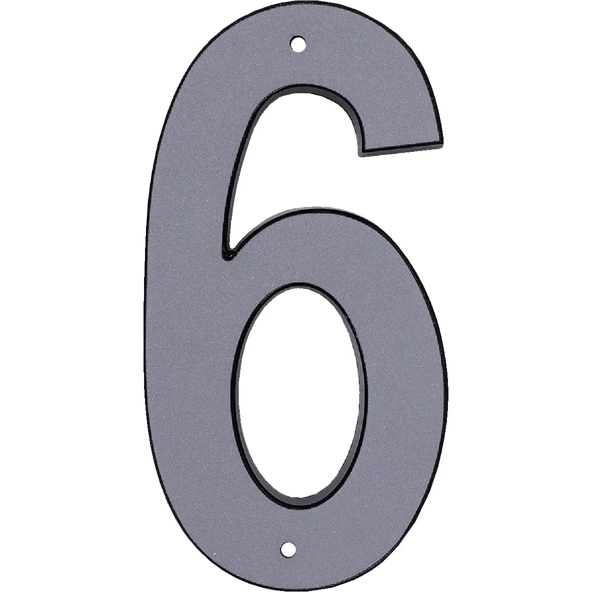 Hy-Ko 4 In. Reflective Plastic Number 6
