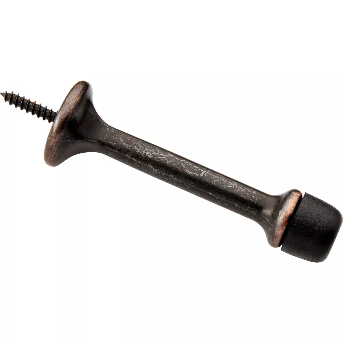 National Hardware 3 In. Oil Rubbed Bronze Rigid Round Door Stop