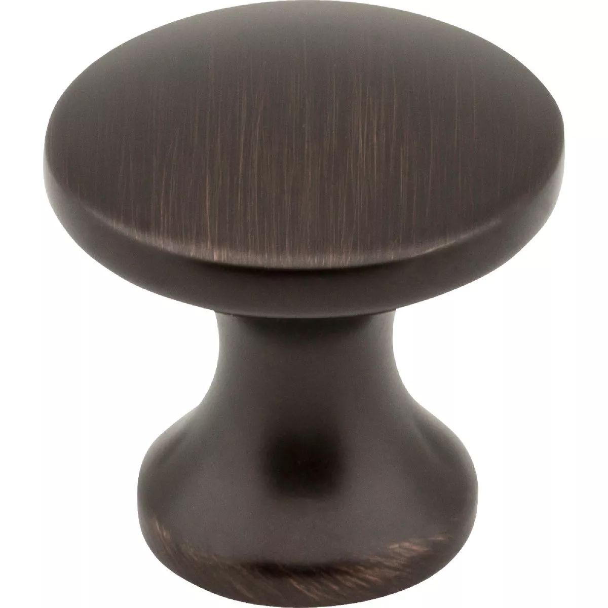 Elements Geneva 1 In. Diameter Brushed Oil Rubbed Bronze Mushroom Knob