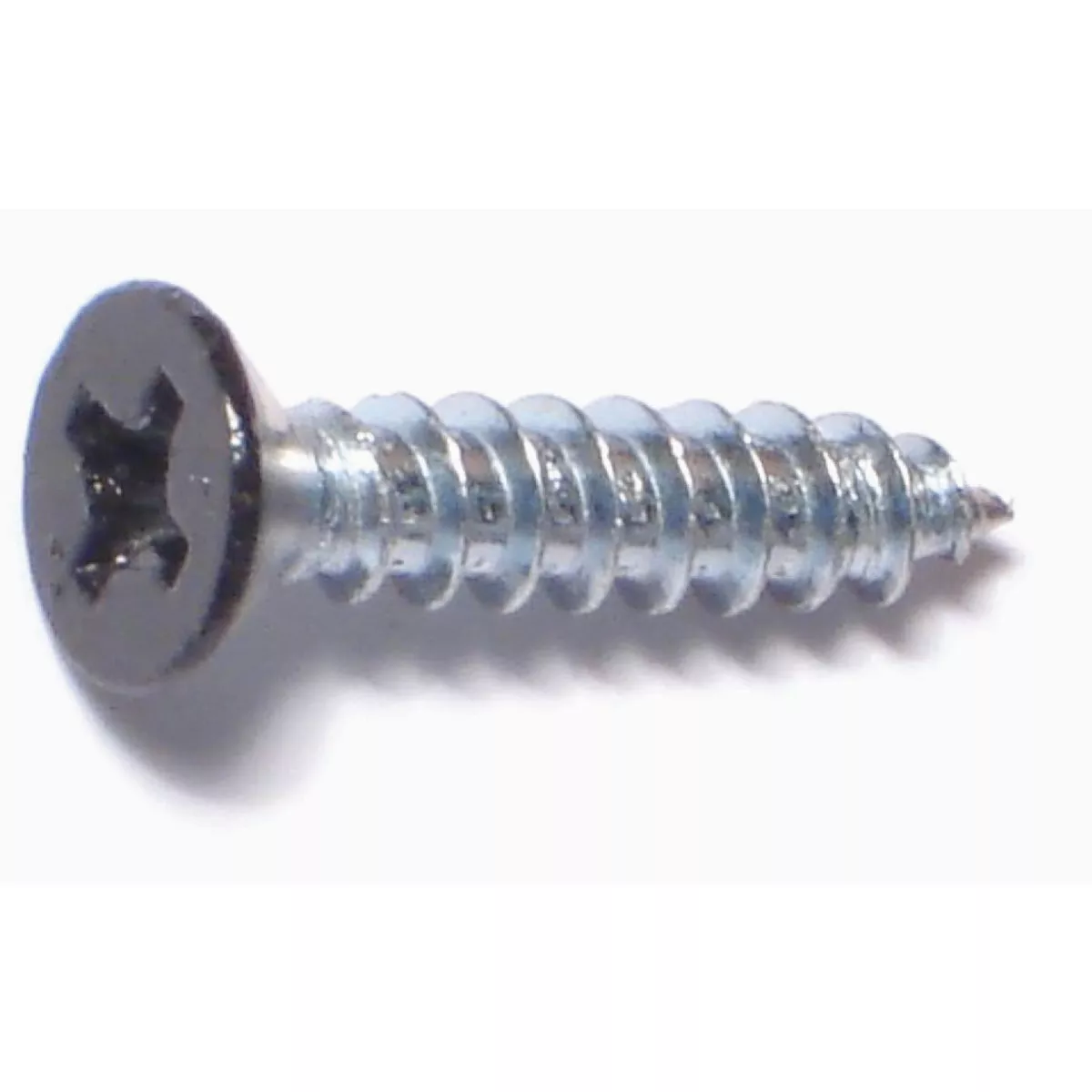 Midwest Fastener #7 x 3/4 In. Black Painted Steel Phillips Flat Head Hinge Screws