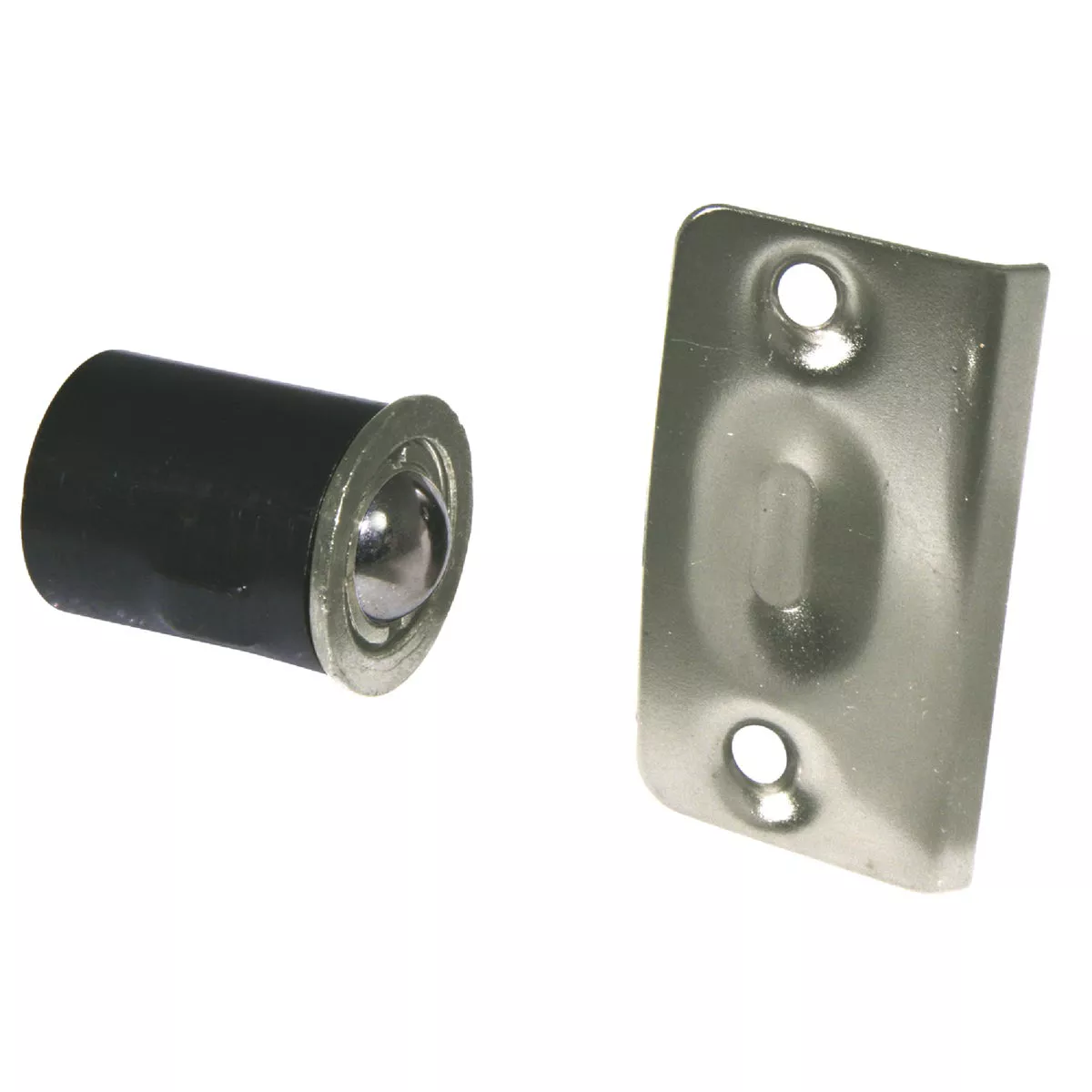 Ultra Hardware Satin Nickel Closet Door Ball Catch