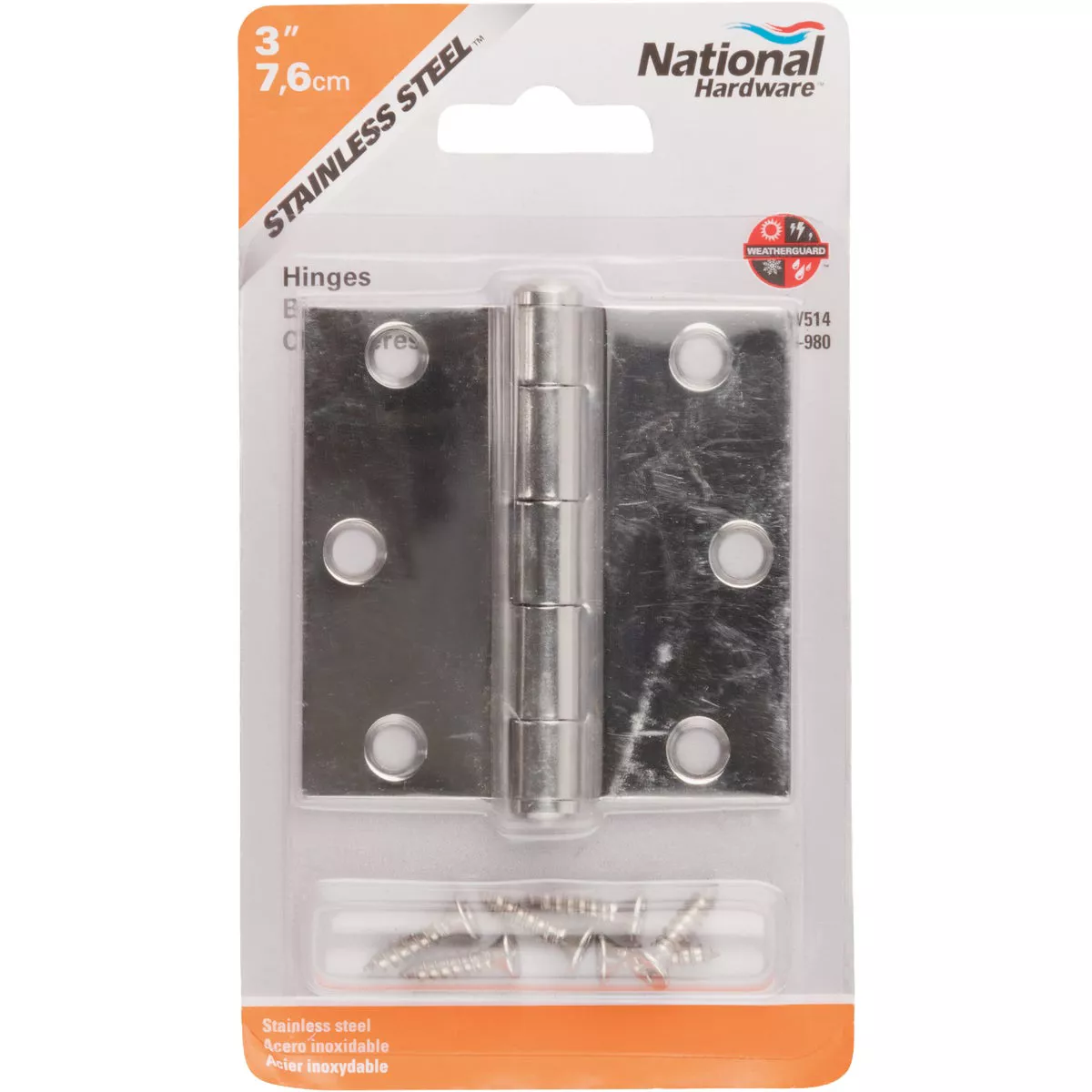 National Hardware Stainless Steel Door Hinge - photo 2