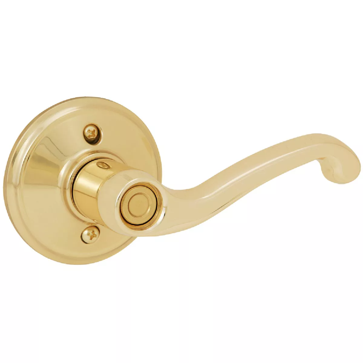 Schlage Flair Polished Brass Privacy Door Lever