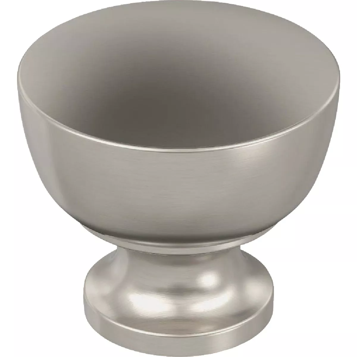 Amerock Chalice 1.25 In. Dia. Round Satin Nickel Knob