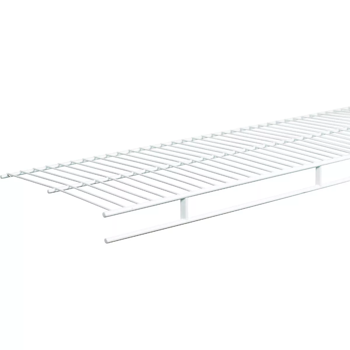 ClosetMaid 6 Ft. W. x 12 In. D. Ventilated Wire Shelf & Rod, White - photo 2