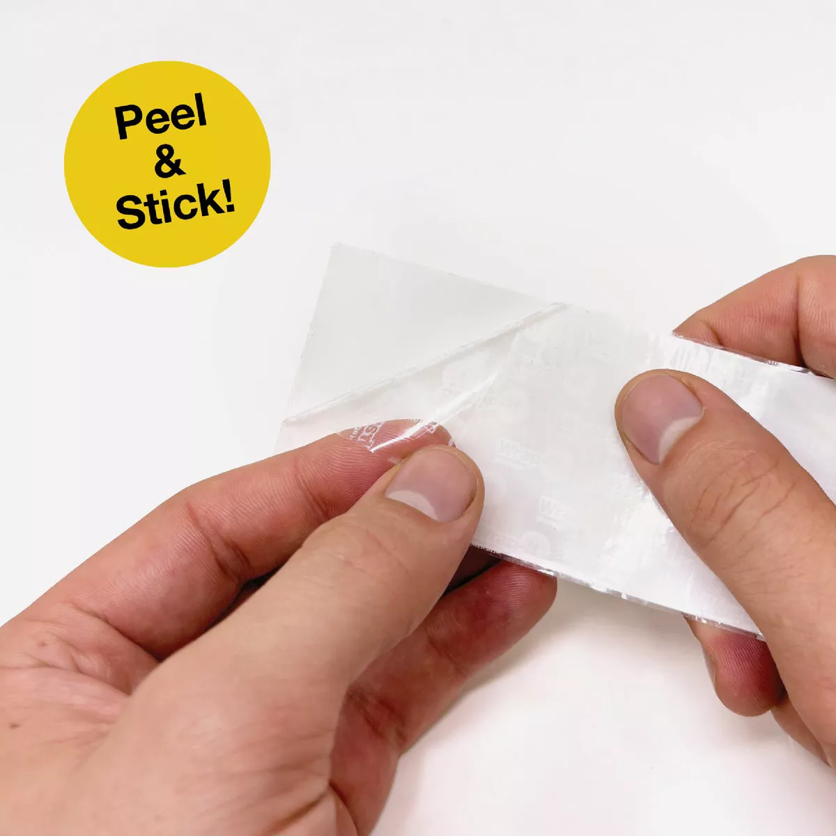 Wrap-It Storage Stick 'Em 2 In. x 4 In. Industrial Strength White Hook & Loop Strip (4 Ct.) - photo 6