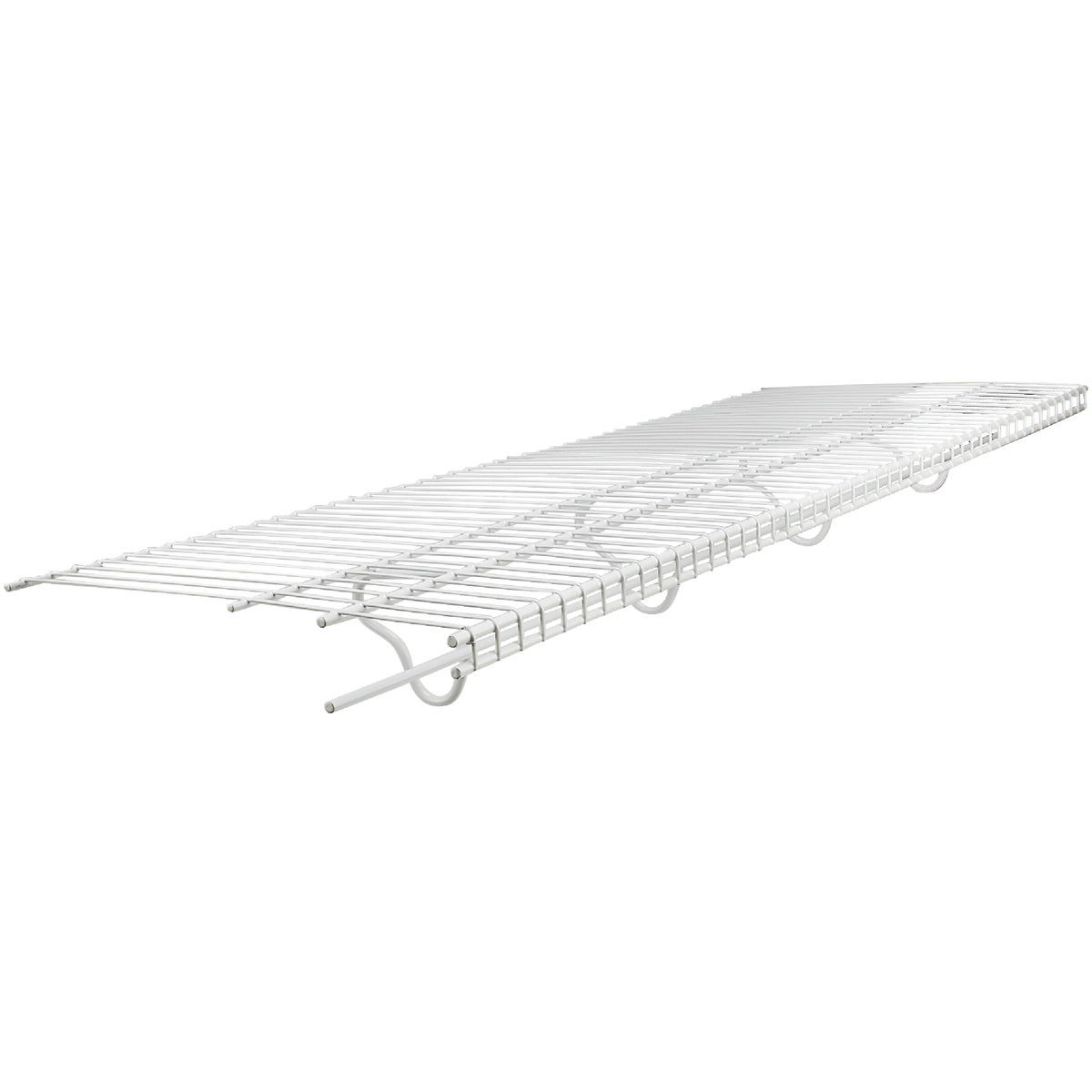 ClosetMaid TotalSlide 12 Ft. W. x 16 In. D. Ventilated Wire Shelf & Rod,  White