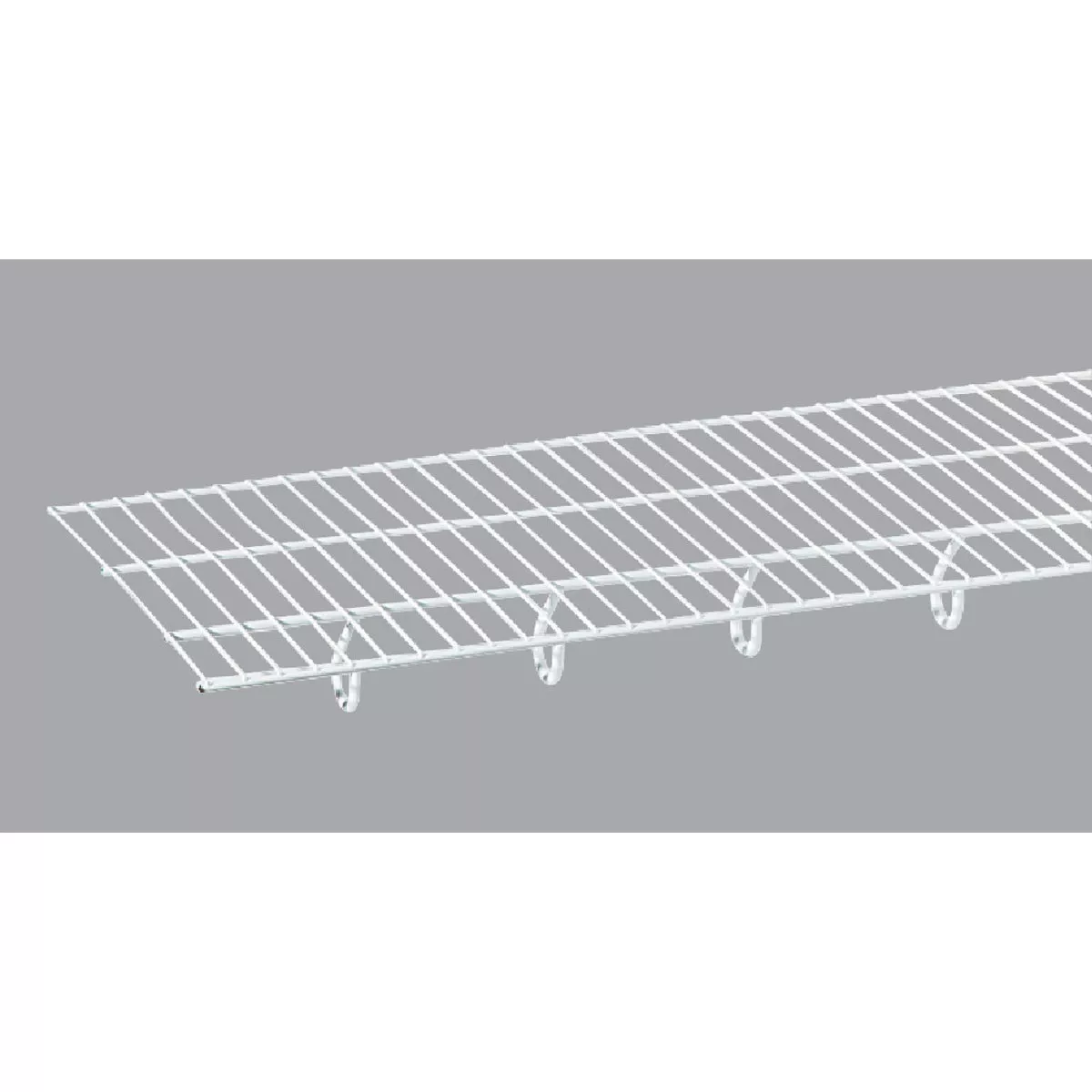 ClosetMaid TotalSlide 12 Ft. W. x 12 In. D. Ventilated Wire Shelf & Rod, White - photo 3