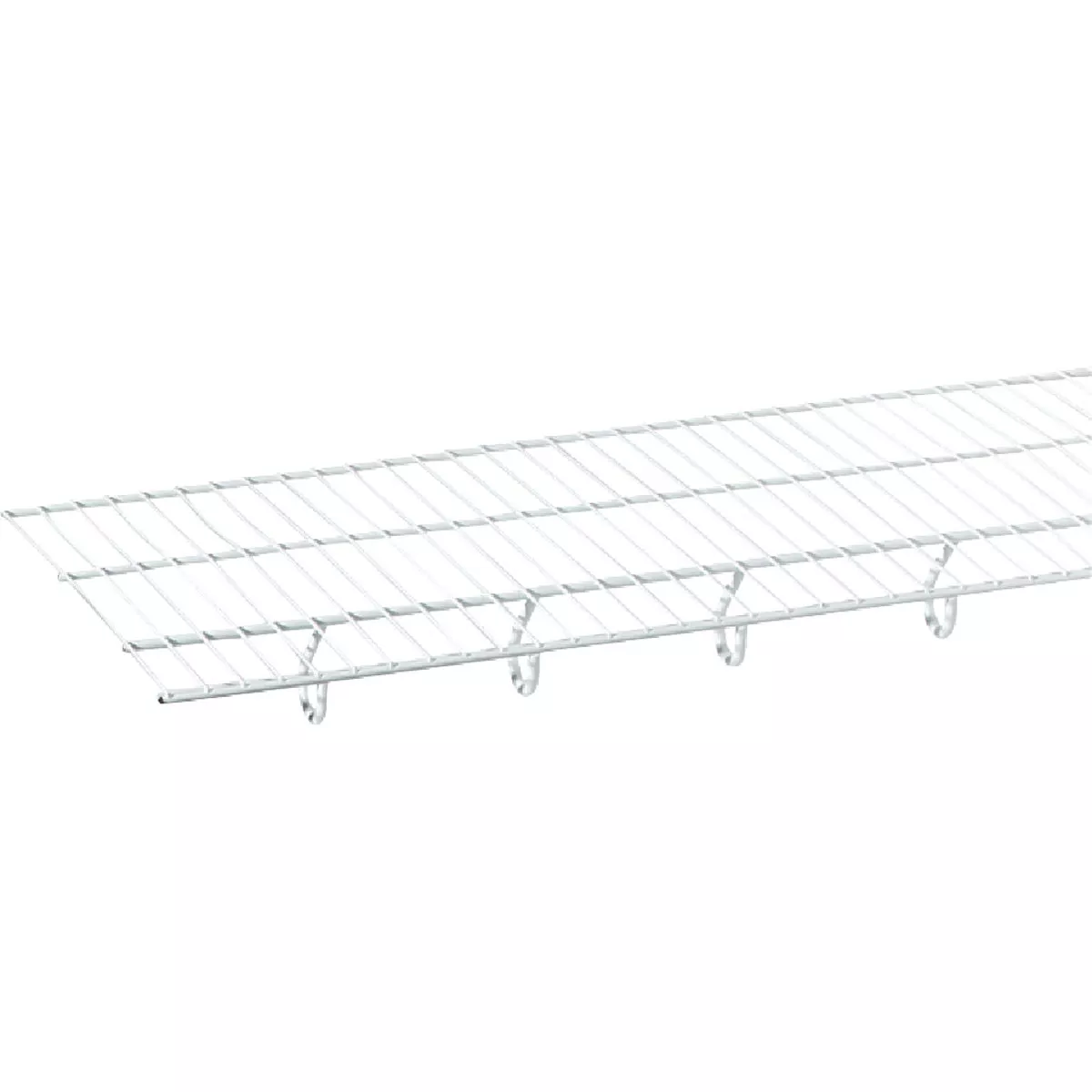ClosetMaid TotalSlide 12 Ft. W. x 12 In. D. Ventilated Wire Shelf & Rod, White - photo 4