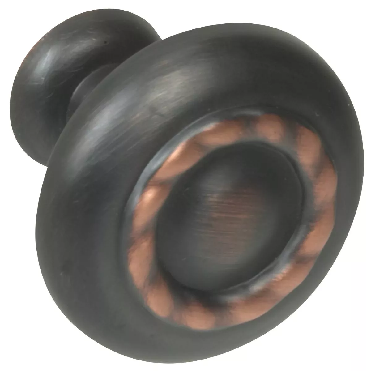 Amerock Inspirations Round Oil-Rubbed Bronze Cabinet Knob