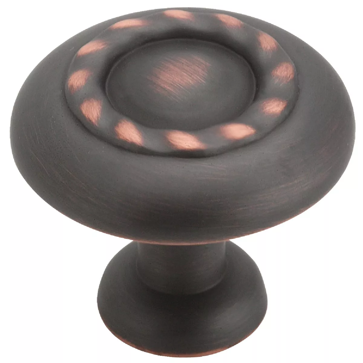 Amerock Inspirations Round Oil-Rubbed Bronze Cabinet Knob - photo 2