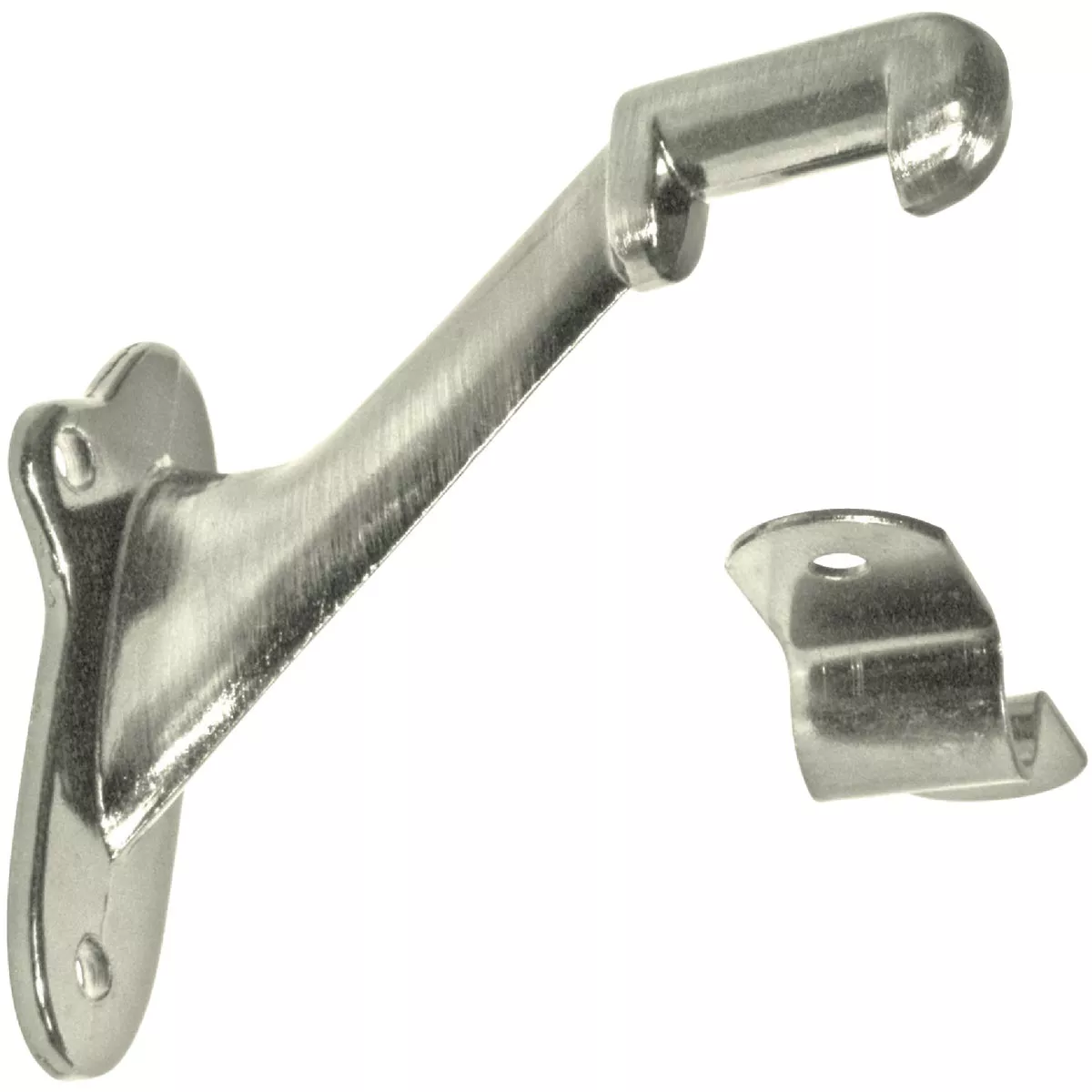 Ultra Hardware Satin Nickel Standard Handrail Bracket