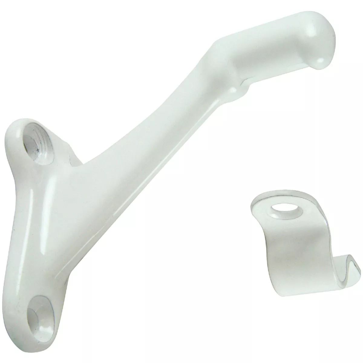 Ultra Hardware White Standard Handrail Bracket
