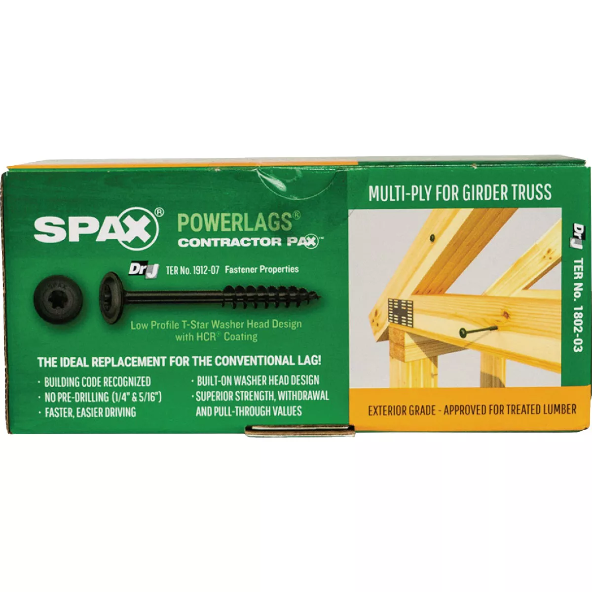 SPAX Powerlag 5/16 In. x 6 In. T40 Washer Head HCR (Exterior Rated) Lag Screw (50 Ct.) - photo 5